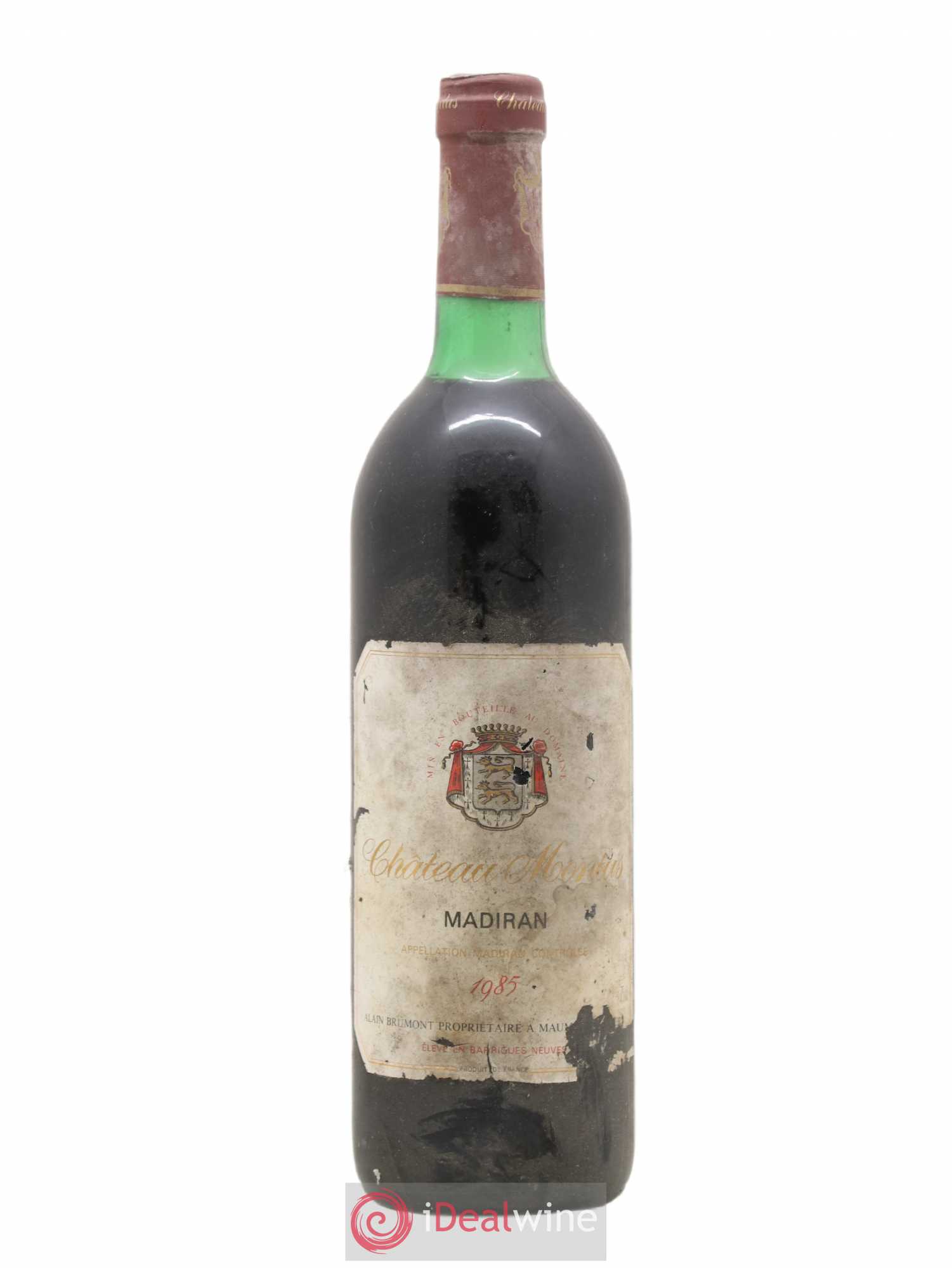 Madiran Château Montus Alain Brumont 1985 - Lot de 1 bouteille - 0