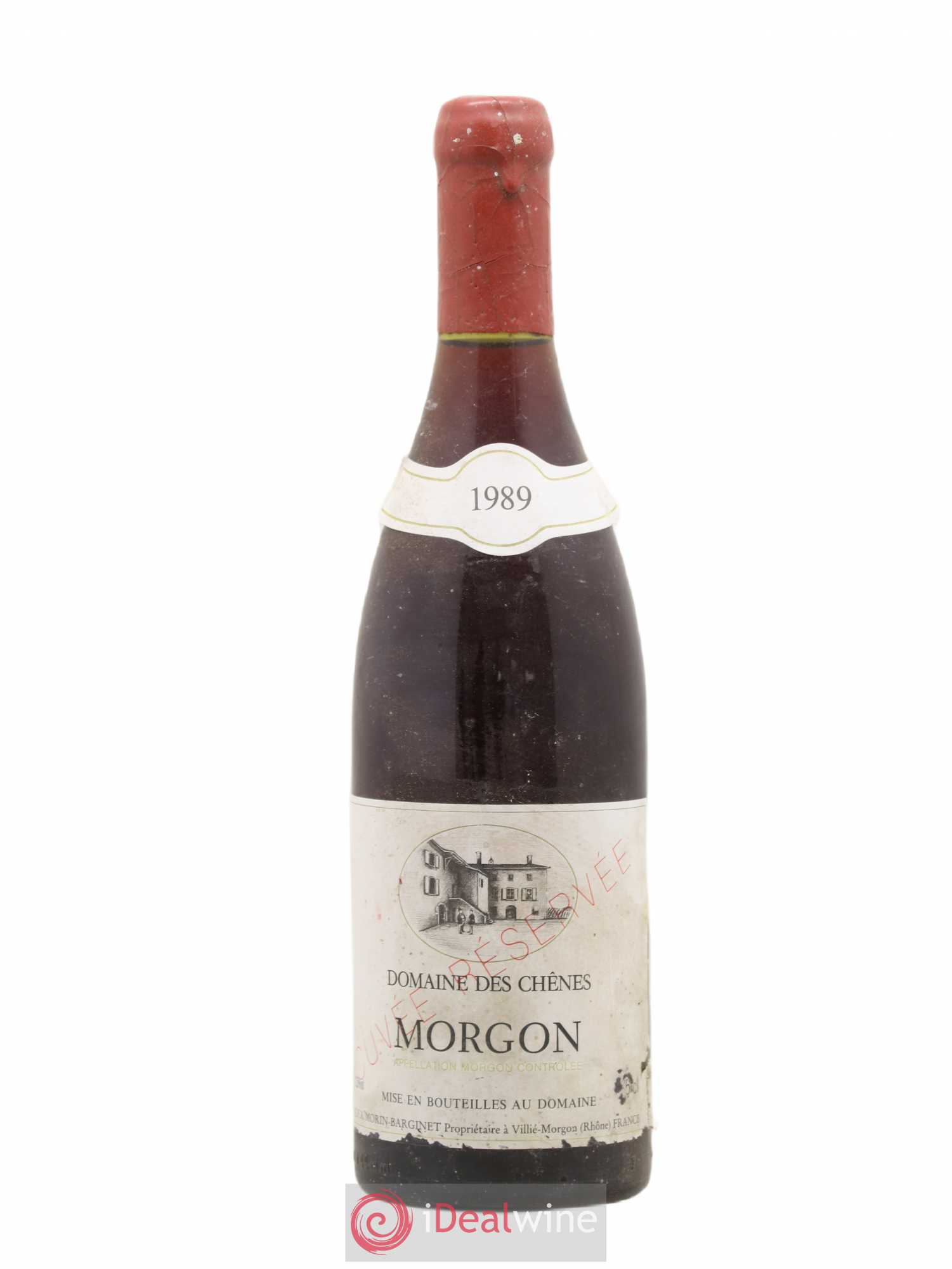 Morgon Cuvée Reservée Domaine des Chênes 1989 - Posten von 1 Flasche - 0