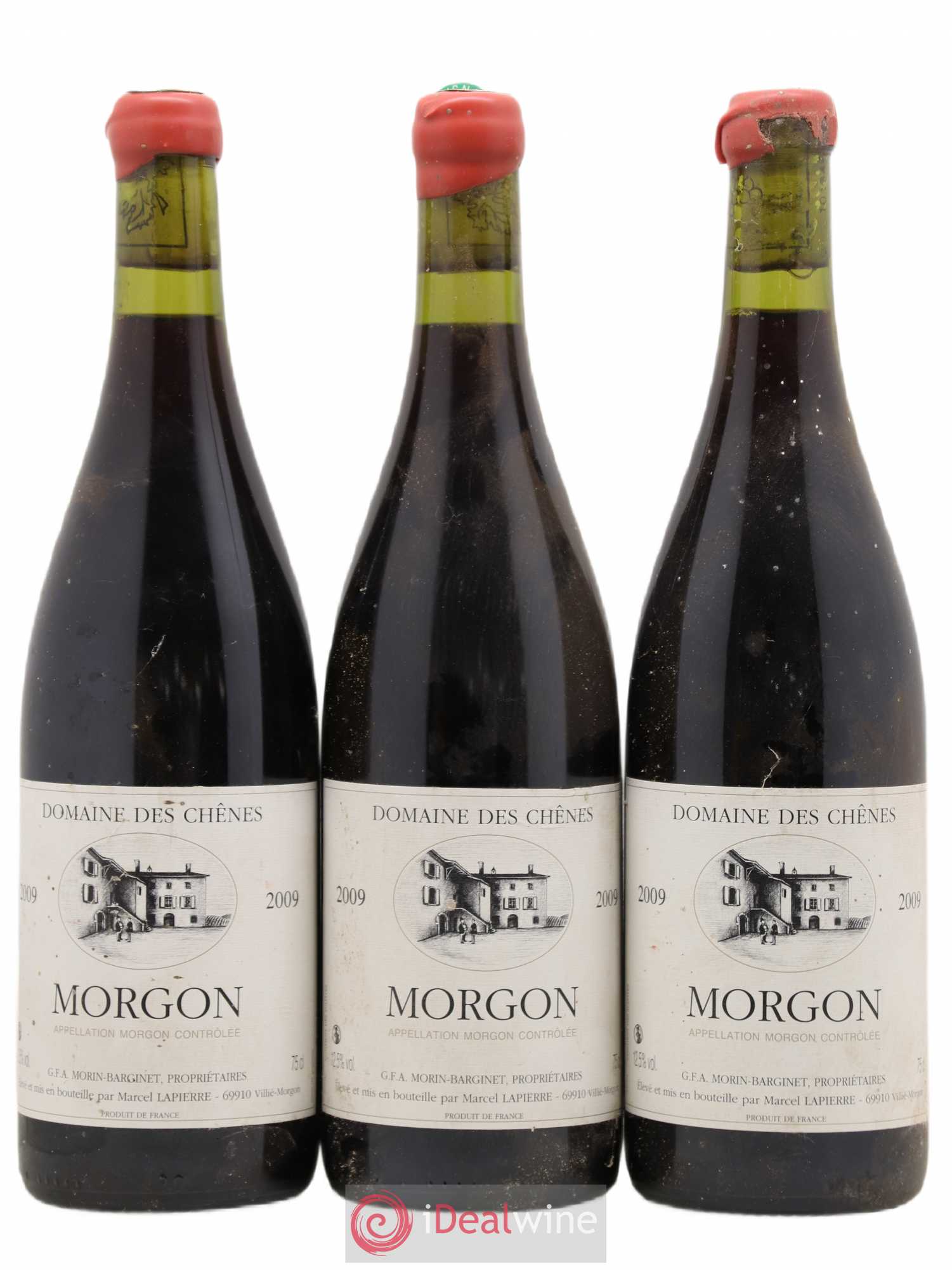 Morgon Domaine des Chênes Marcel Lapierre 2009 - Posten von 3 Flaschen - 0