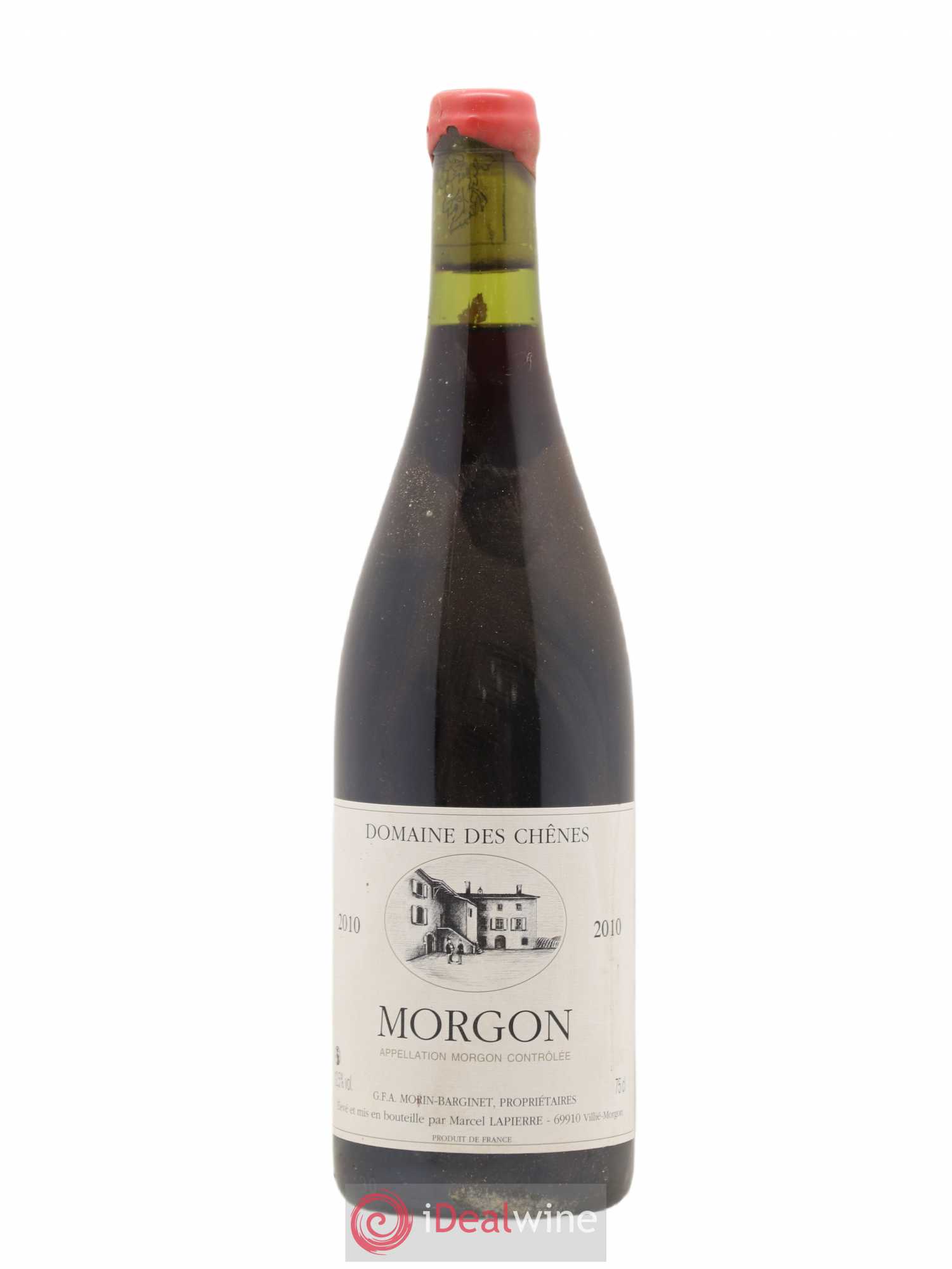 Morgon Domaine des Chênes Marcel Lapierre 2010 - Posten von 1 Flasche - 0