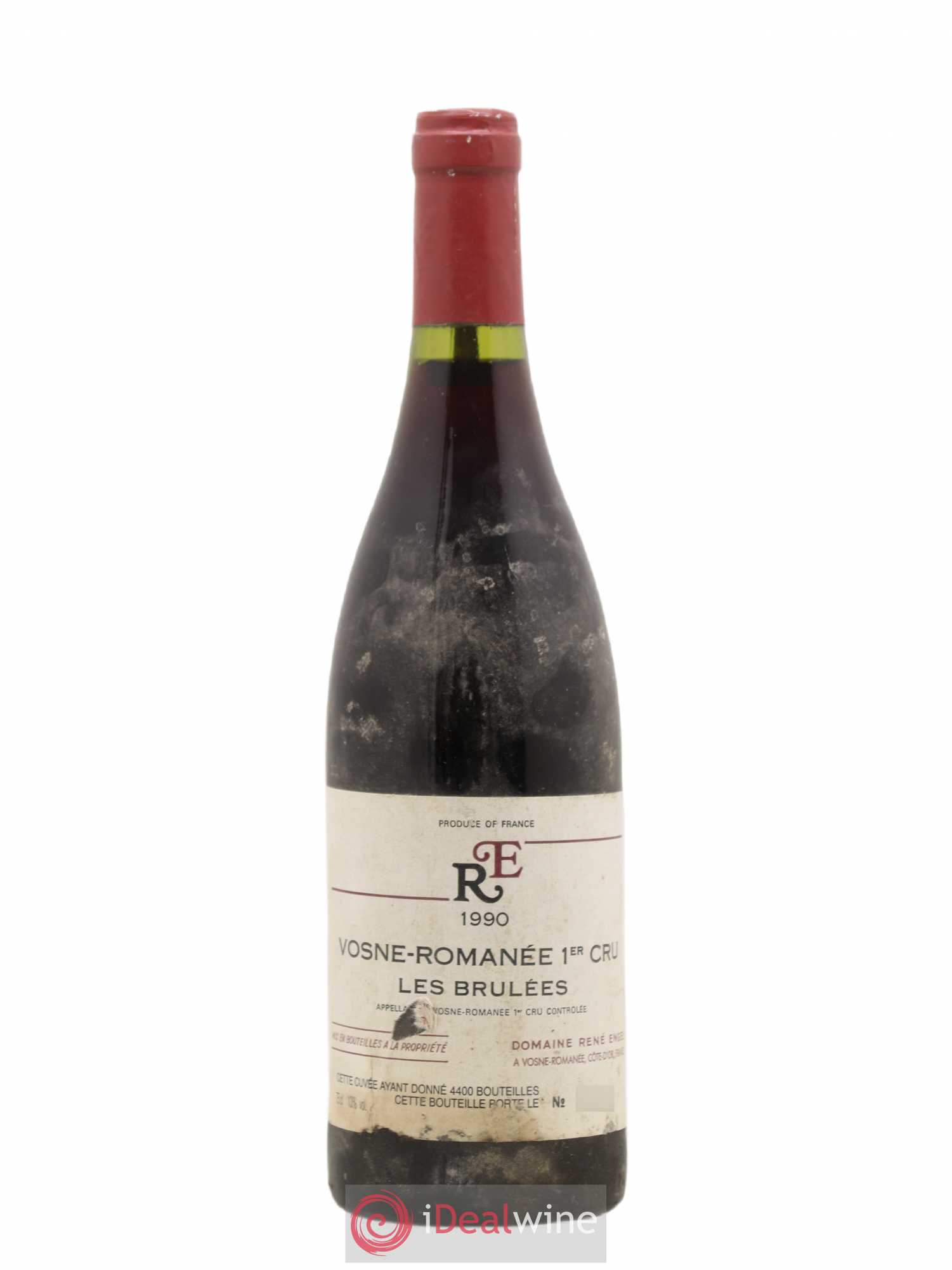 Vosne-Romanée 1er Cru Aux Brûlées Domaine René Engel - Domaine Eugénie 1990 - Lot de 1 bouteille - 0