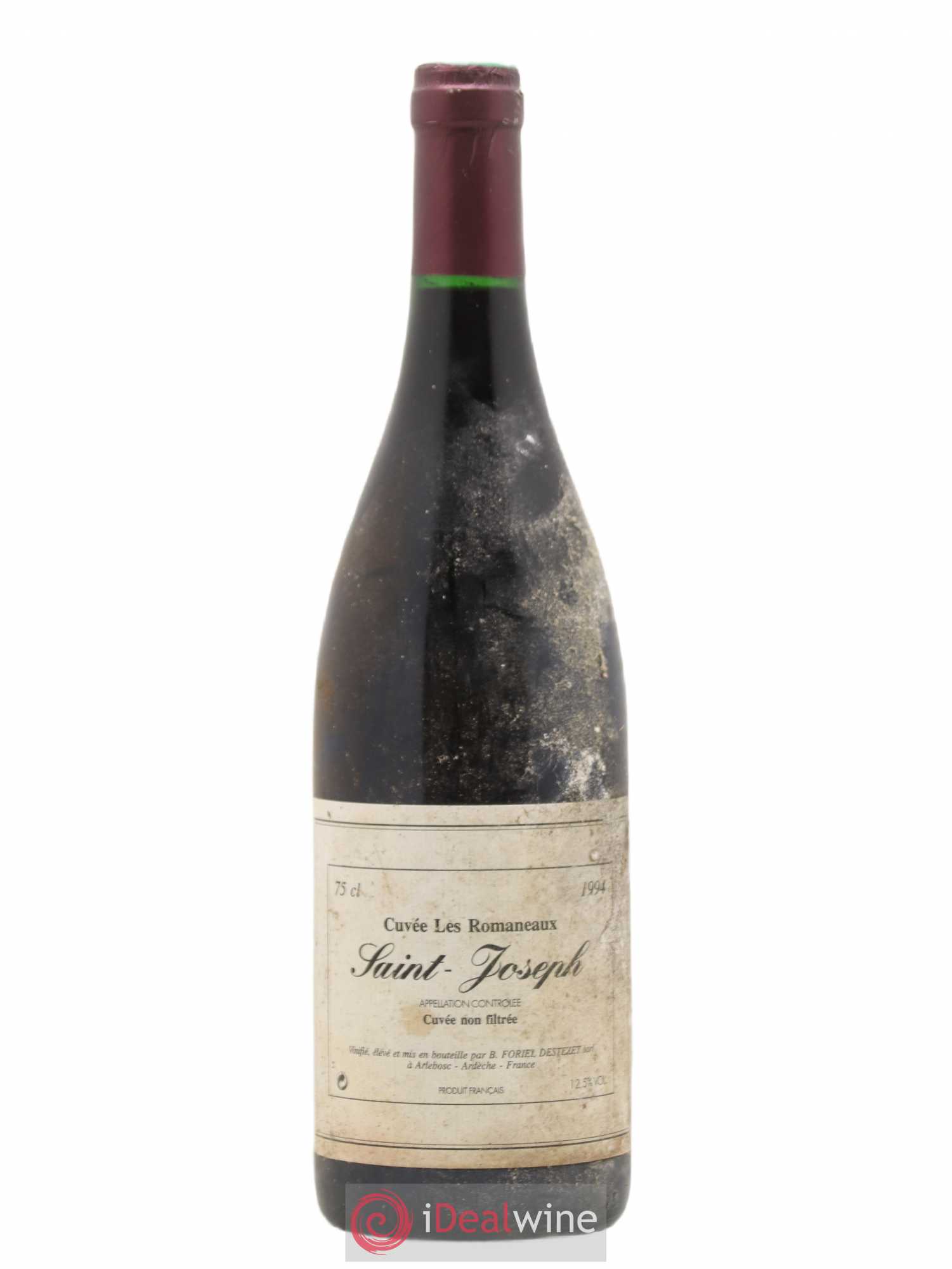 Saint-Joseph Les Romaneaux Romaneau Destezet 1994 - Posten von 1 Flasche - 0