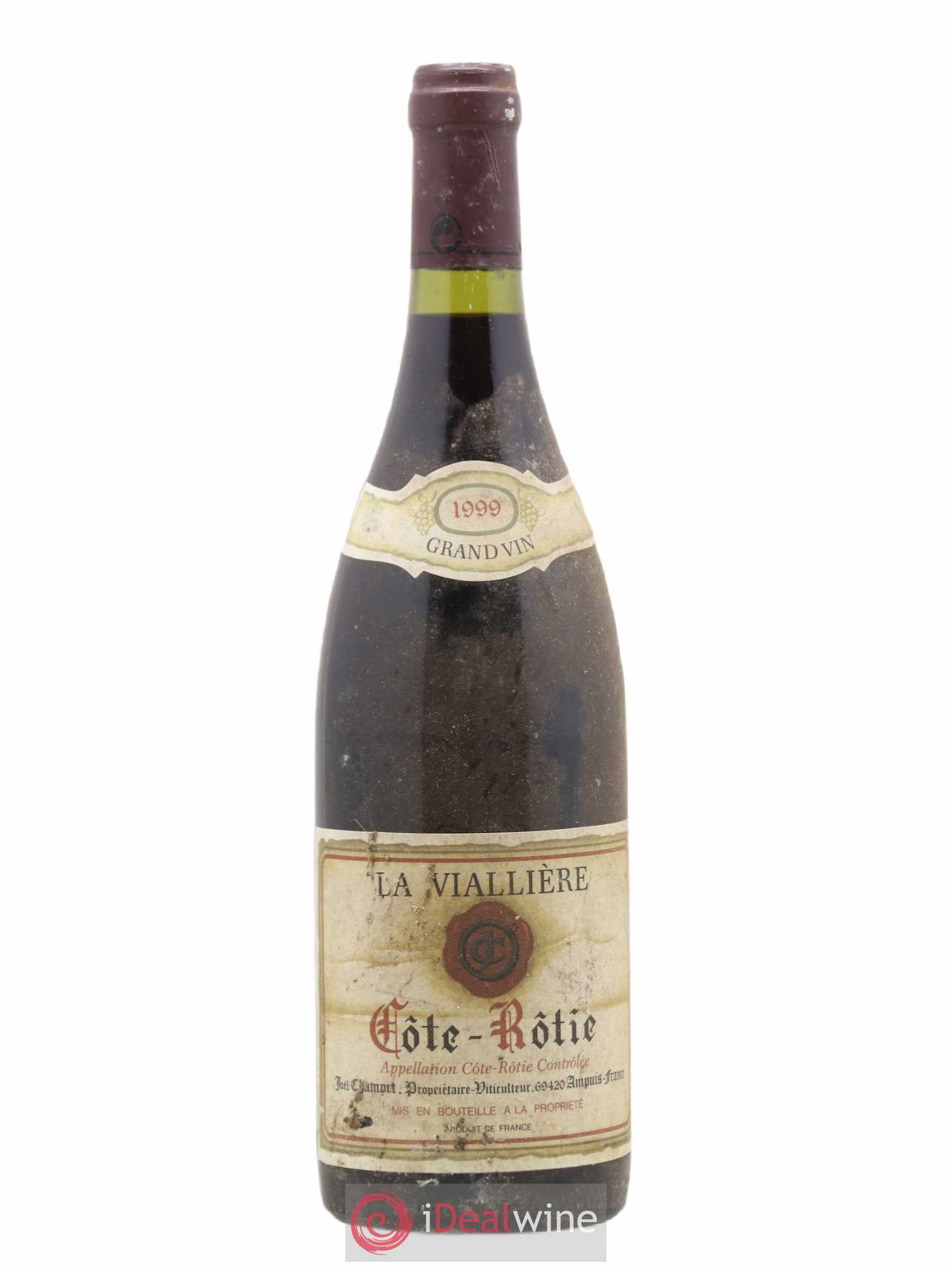 Côte-Rôtie La Vialliere Joel Champet 1999 - Posten von 1 Flasche - 0