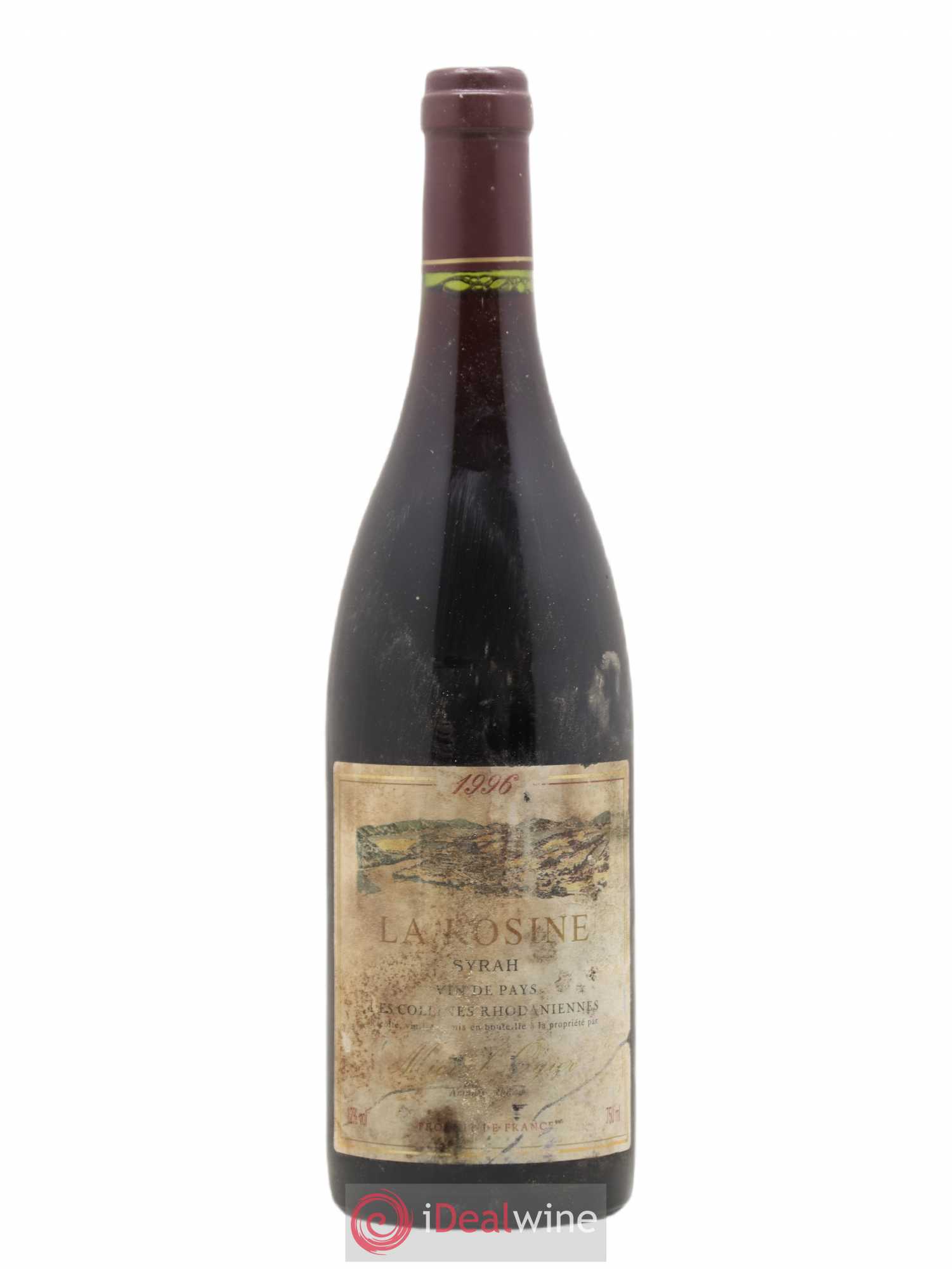 Collines Rhodaniennes La Rosine Stéphane Ogier 1996 - Lot de 1 bouteille - 0