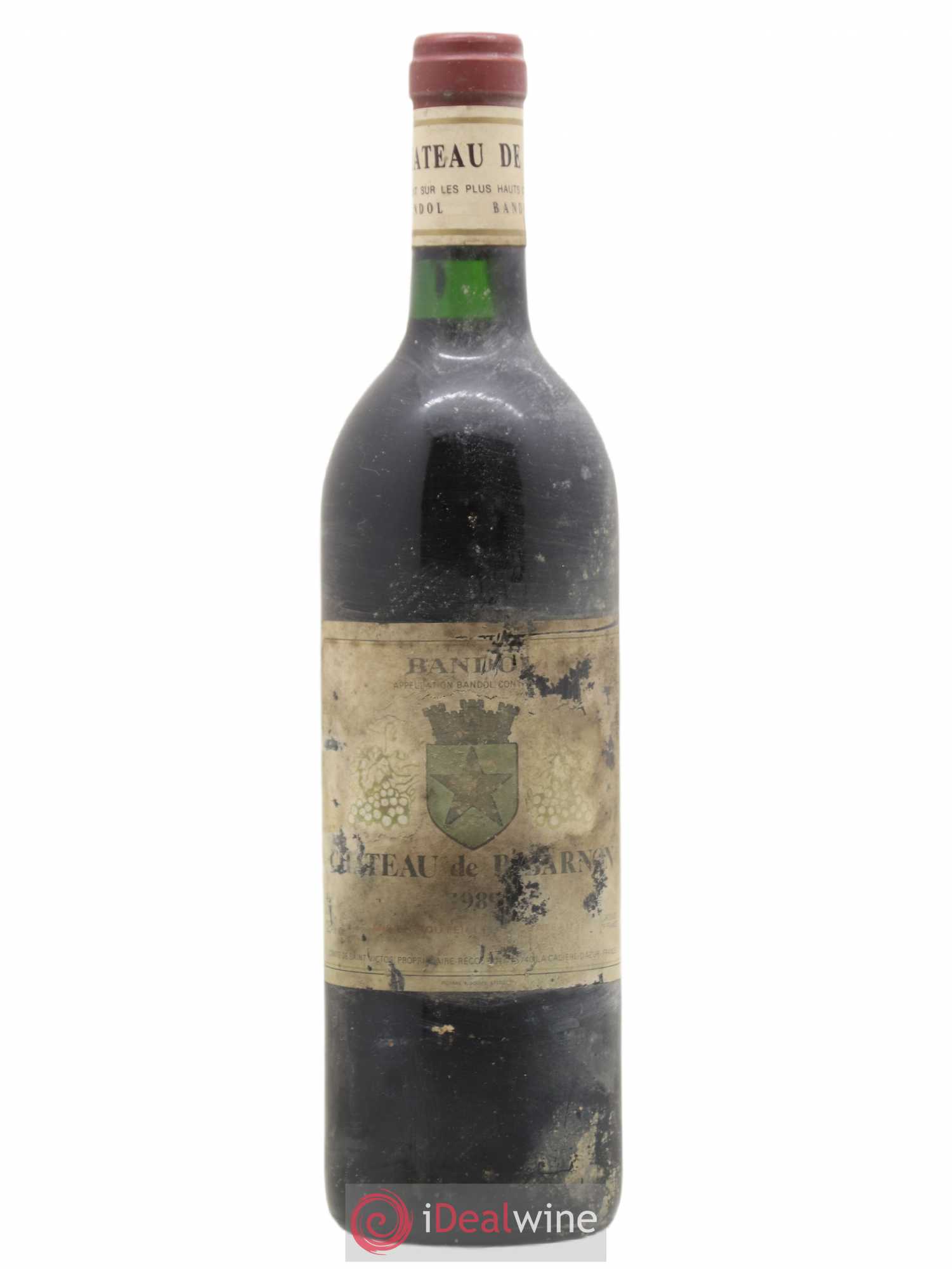 Bandol Château de Pibarnon Comte de Saint-Victor 1989 - Lot de 1 bouteille - 0