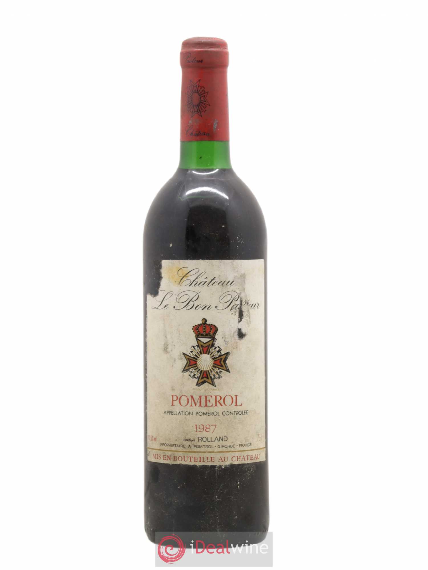 Château le Bon Pasteur 1987 - Lot de 1 bouteille - 0