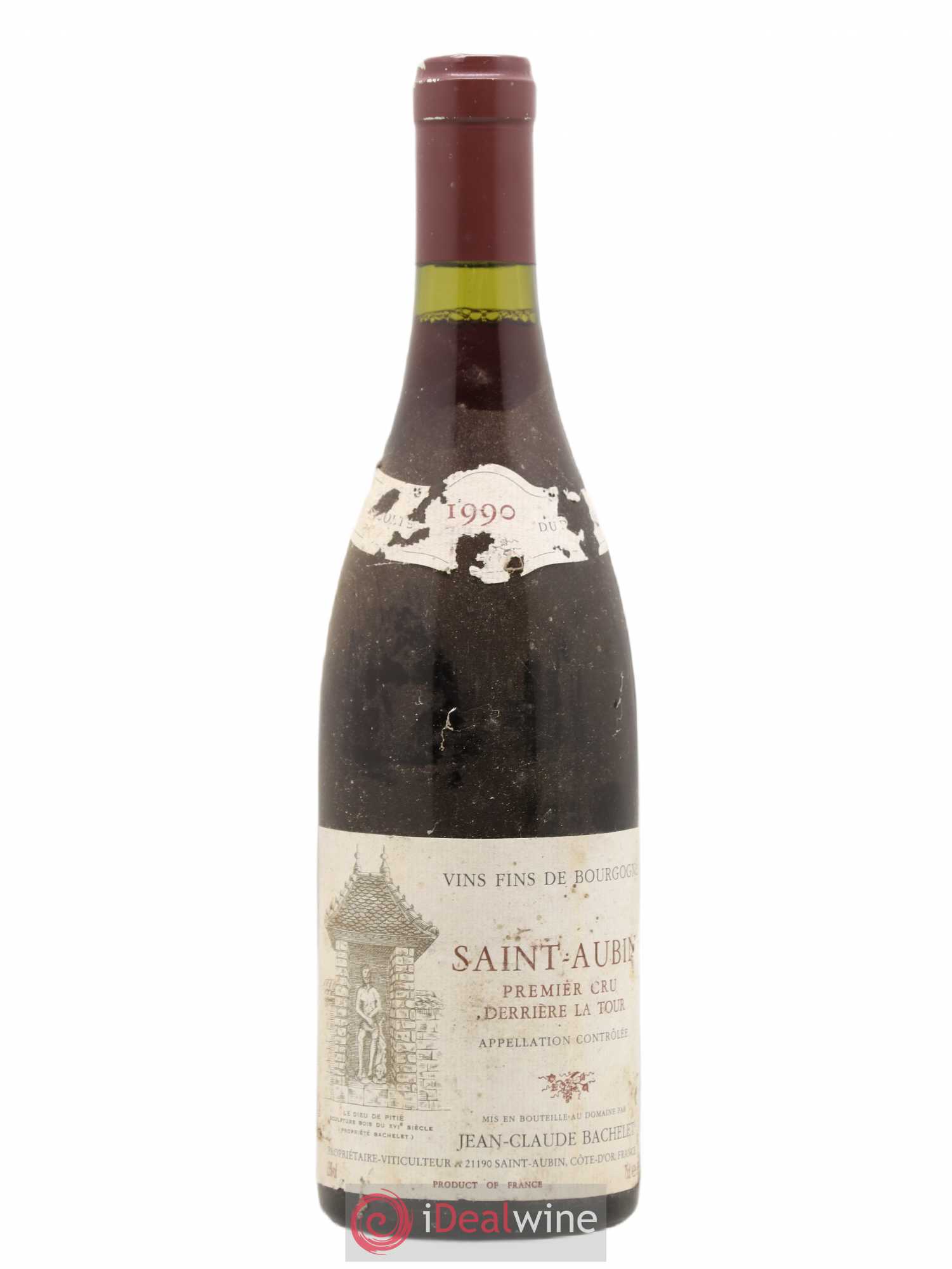 Saint-Aubin 1er Cru Derriere La Tour Jean-Claude Bachelet 1990 - Posten von 1 Flasche - 0