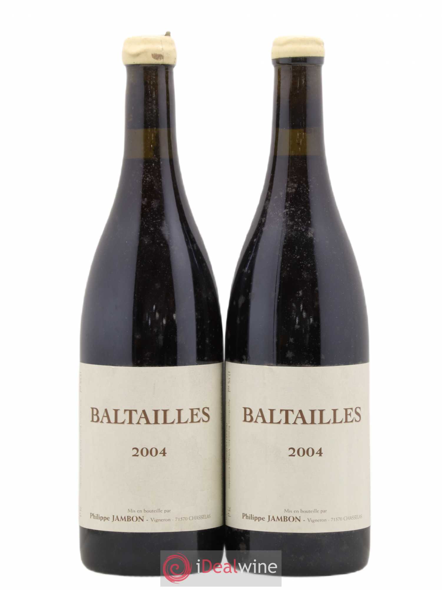 Vin de France Les Baltailles Philippe Jambon 2004 - Lot de 2 bouteilles - 0