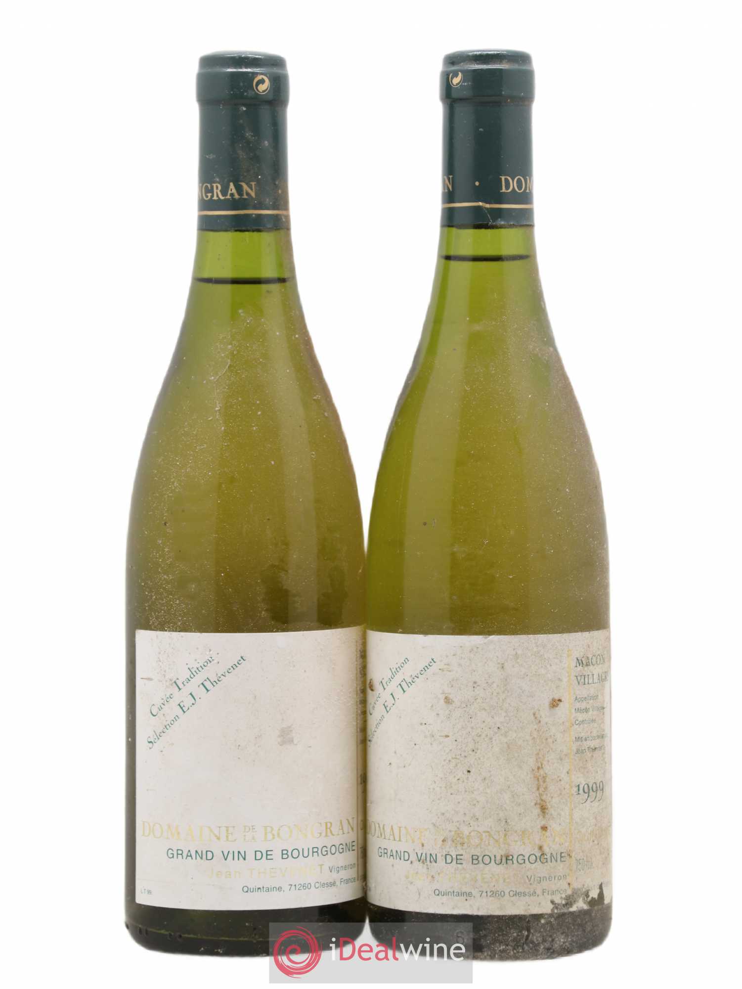 Mâcon Cuvée Tradition Domaine de la Bongran (J.Thevenet) Quintaine Thevenet Domaine De La Bongran 1999 - Posten von 2 Flaschen - 0