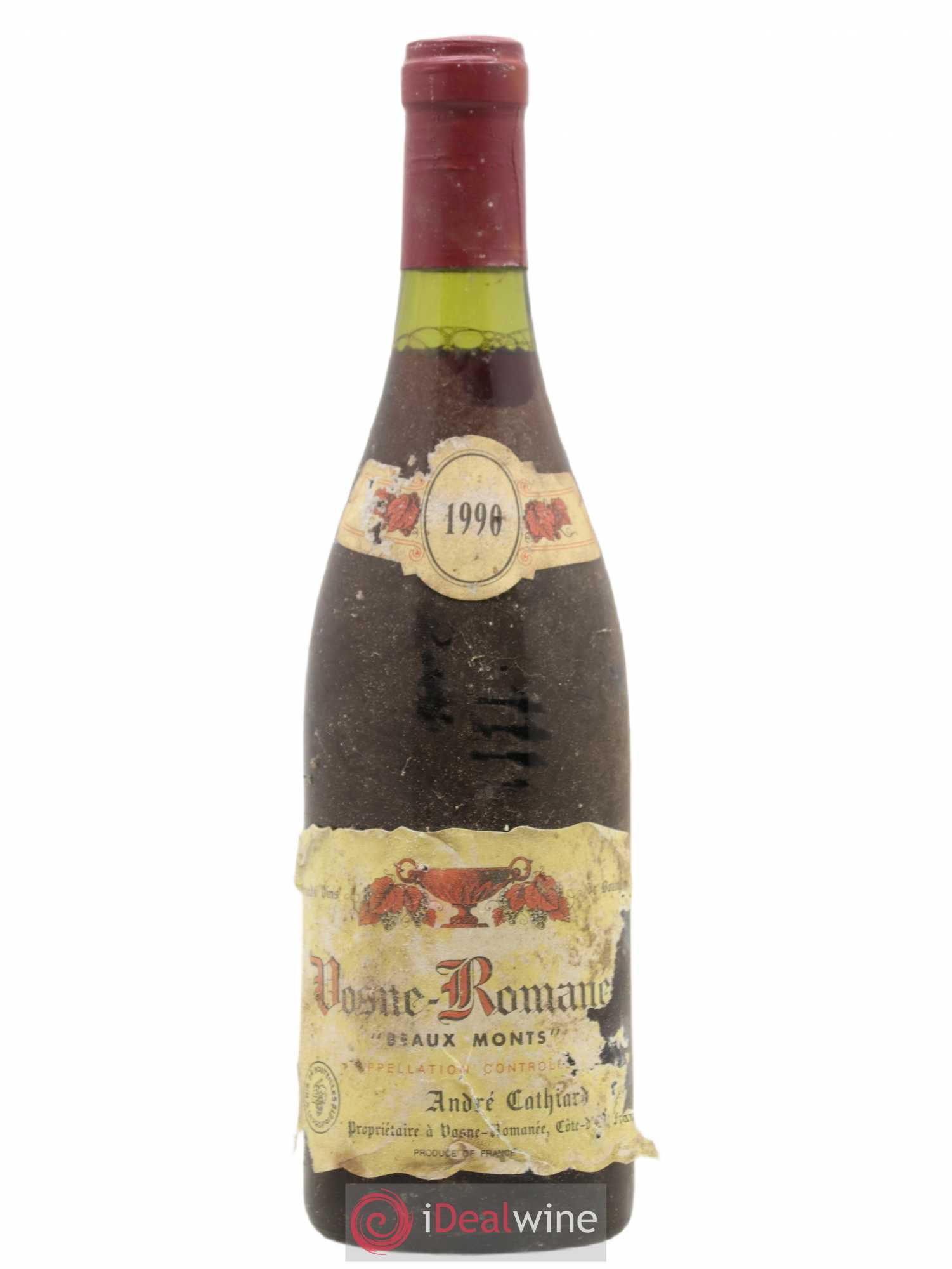 Vosne-Romanée 1er Cru Les Beaux Monts André Cathiard 1990 - Posten von 1 Flasche - 0