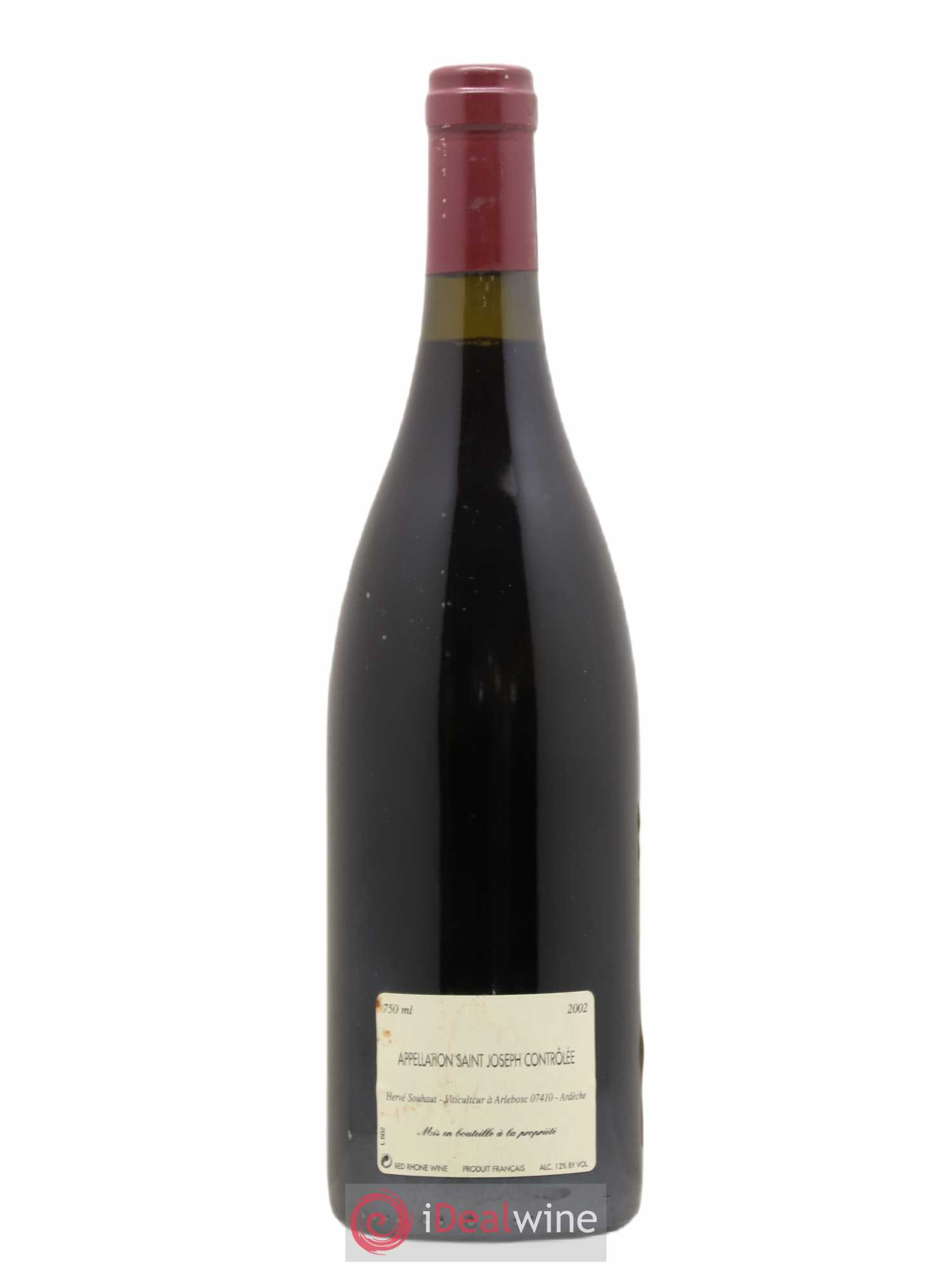 Saint-Joseph Sainte Epine Hervé Souhaut - Domaine Romaneaux-Destezet 2002 - Lot de 1 bouteille - 1