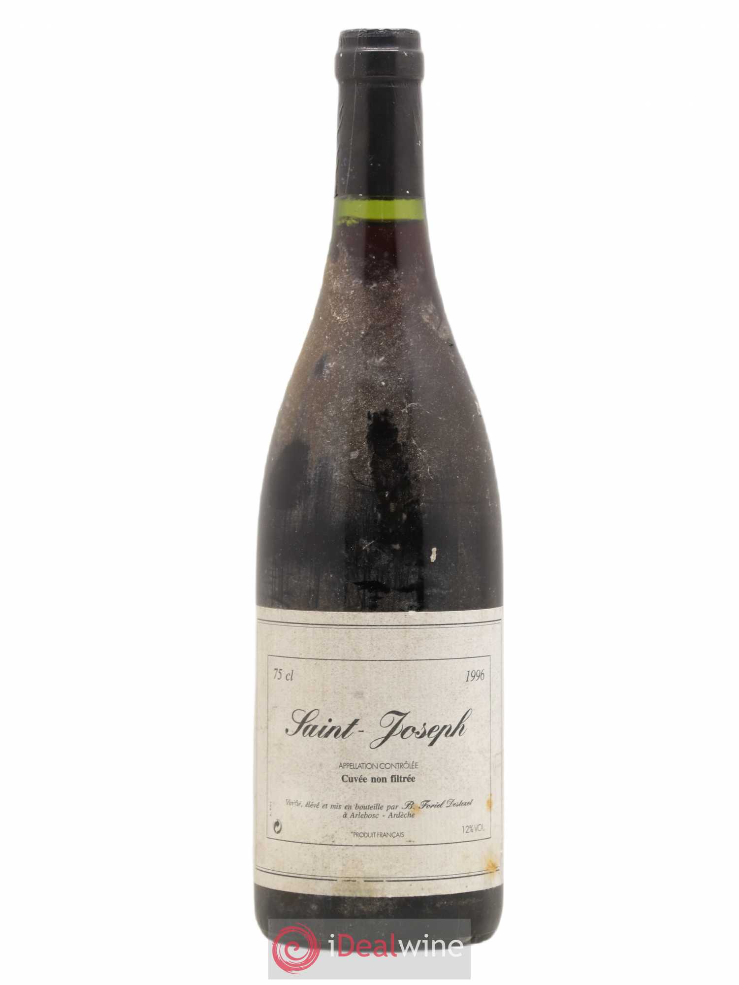 Saint-Joseph Foriel Destezet 1996 - Lot de 1 bouteille - 0