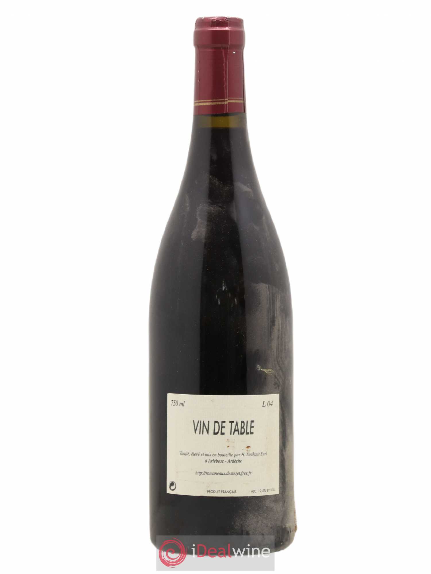 Vin de France Sainte Epine Hervé Souhaut 2004 - Posten von 1 Flasche - 1