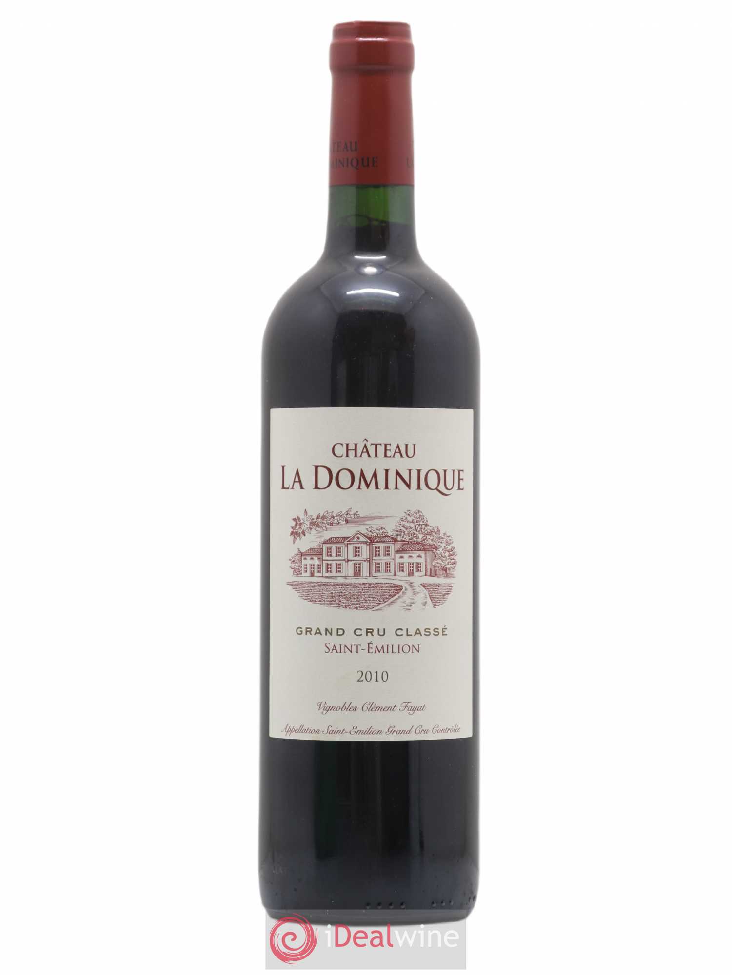 Château la Dominique Grand Cru Classé 2010 - Lot de 1 bouteille - 0