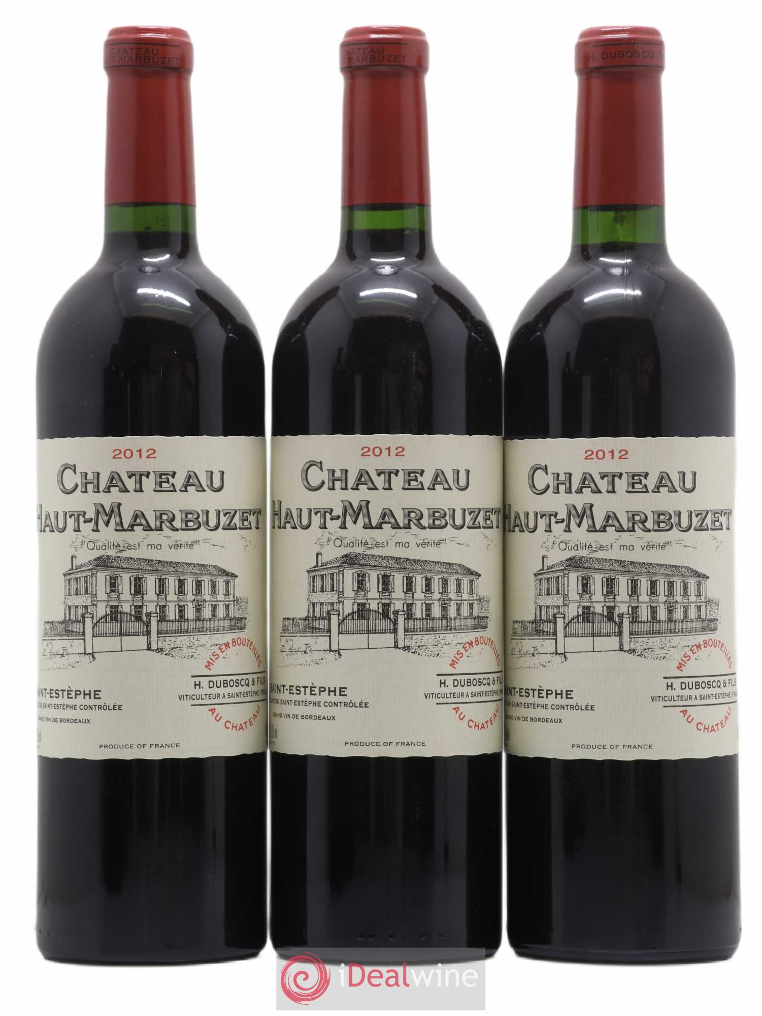 Château Haut Marbuzet 2012 - Lot de 6 bouteilles - 2