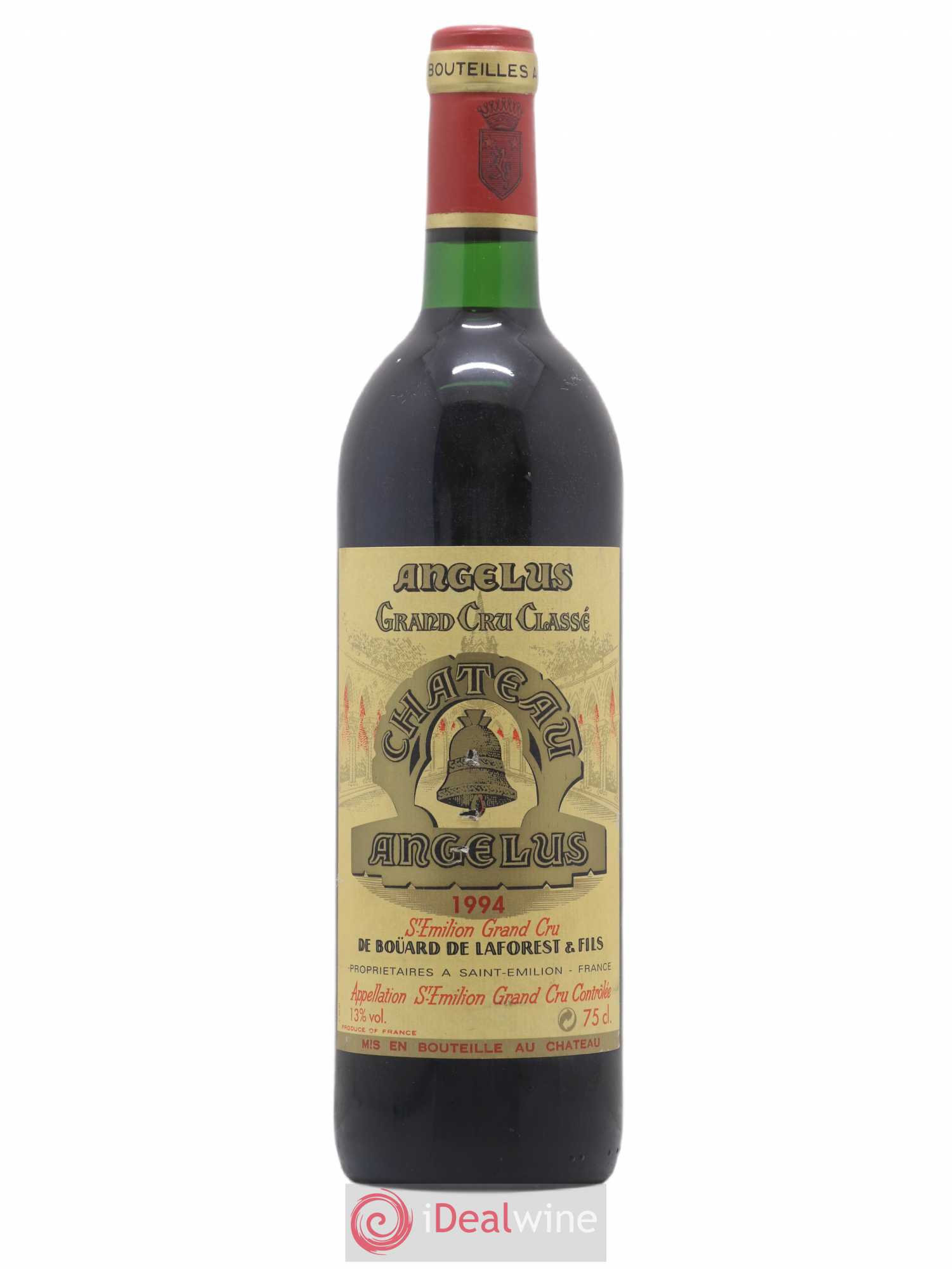 Château Angélus 1er Grand Cru Classé A 1994 - Lot de 1 bouteille - 0