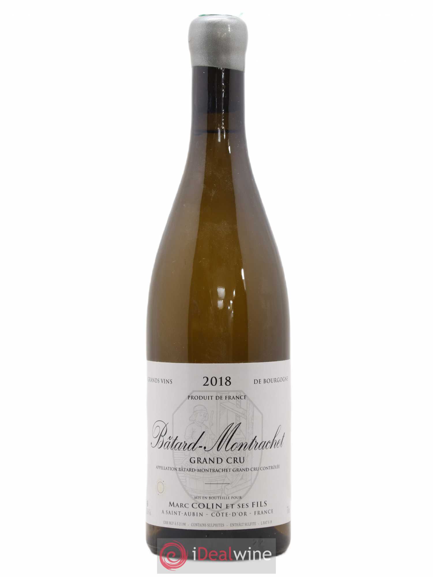 Bâtard-Montrachet Grand Cru Marc Colin & Fils 2018 - Lot de 1 bouteille - 0