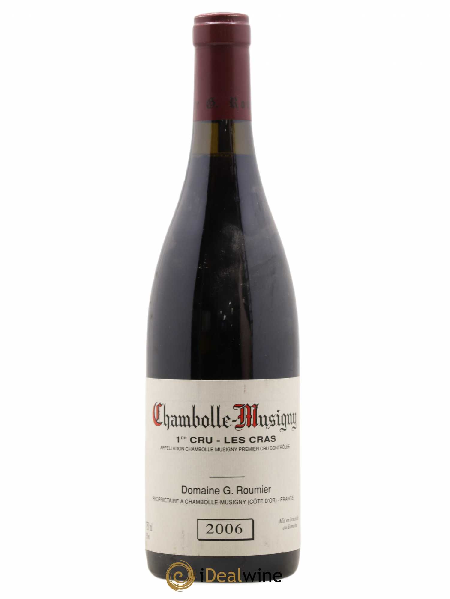 Chambolle-Musigny 1er Cru Les Cras Georges Roumier (Domaine) 2006 - Lot de 1 bouteille - 0