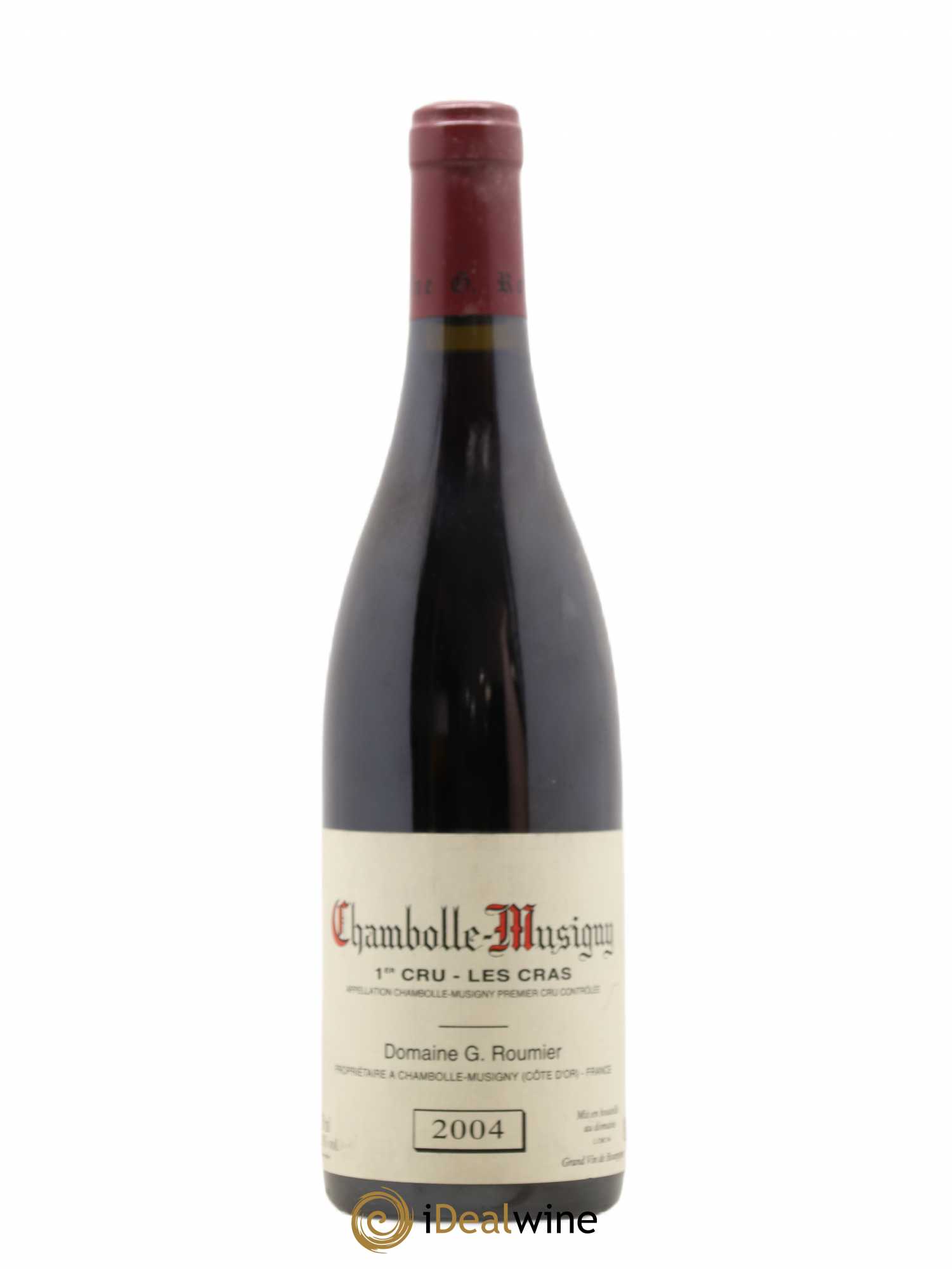 Chambolle-Musigny 1er Cru Les Cras Georges Roumier (Domaine) 2004 - Lot de 1 bouteille - 0