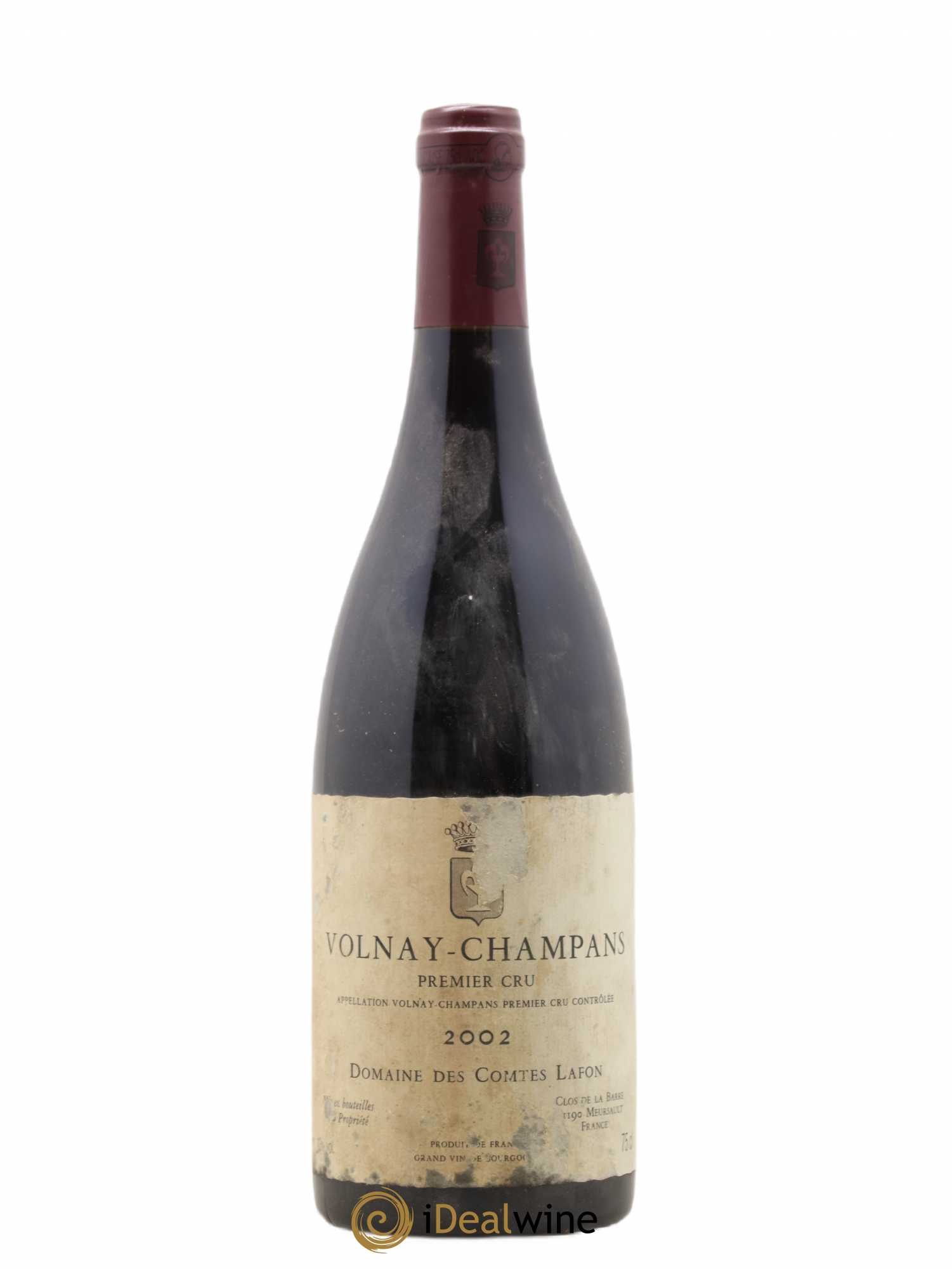 Volnay 1er Cru Champans Comtes Lafon (Domaine des) 2002 - Lot de 1 bouteille - 0