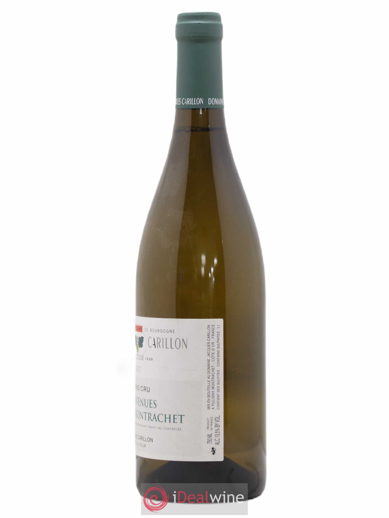 Bienvenues-Bâtard-Montrachet Grand Cru Jacques Carillon (Domaine) 2017 - Lot de 1 bouteille - 1
