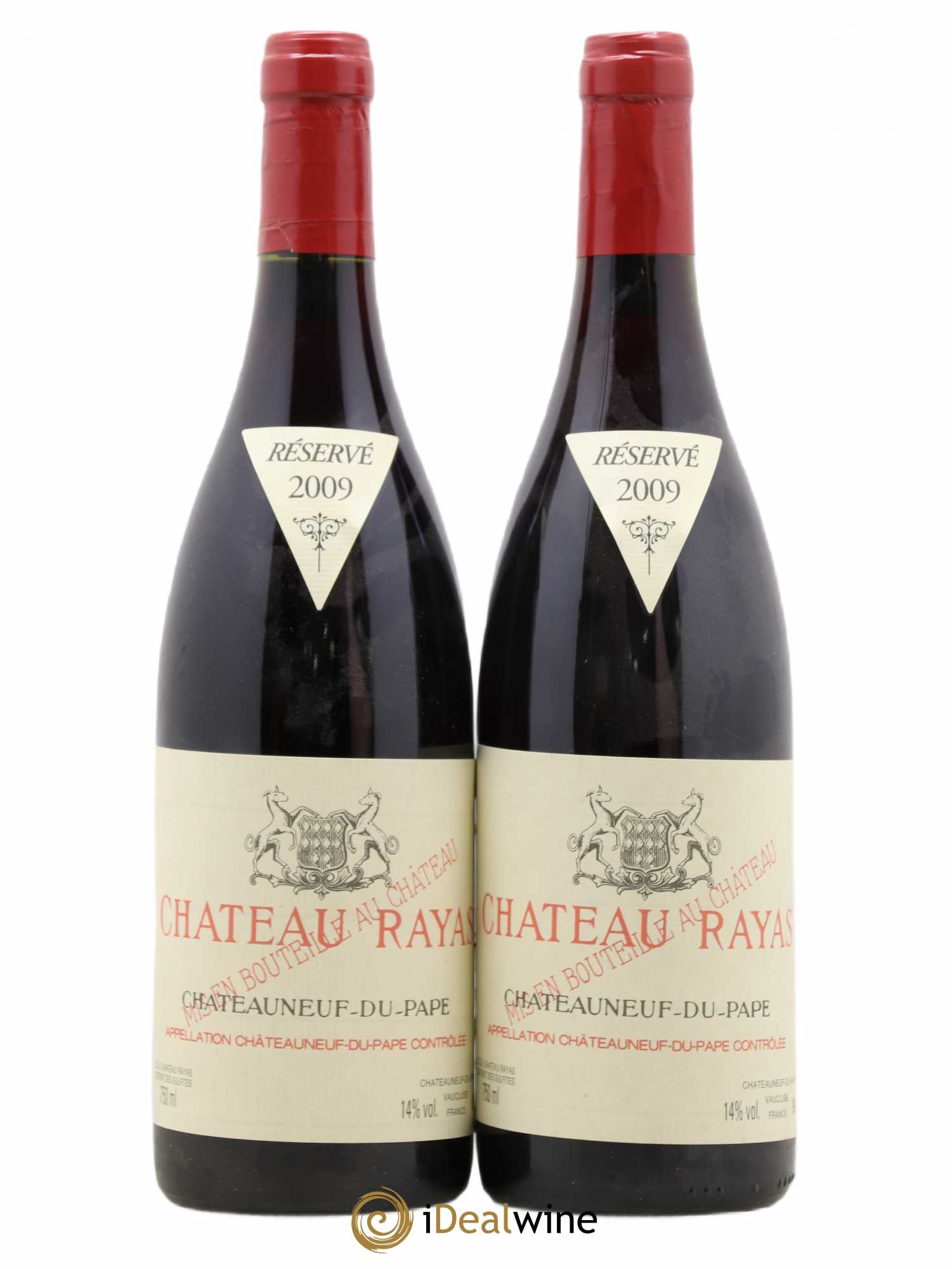 Châteauneuf-du-Pape Château Rayas Emmanuel Reynaud 2009 - Lot de 2 bouteilles - 0