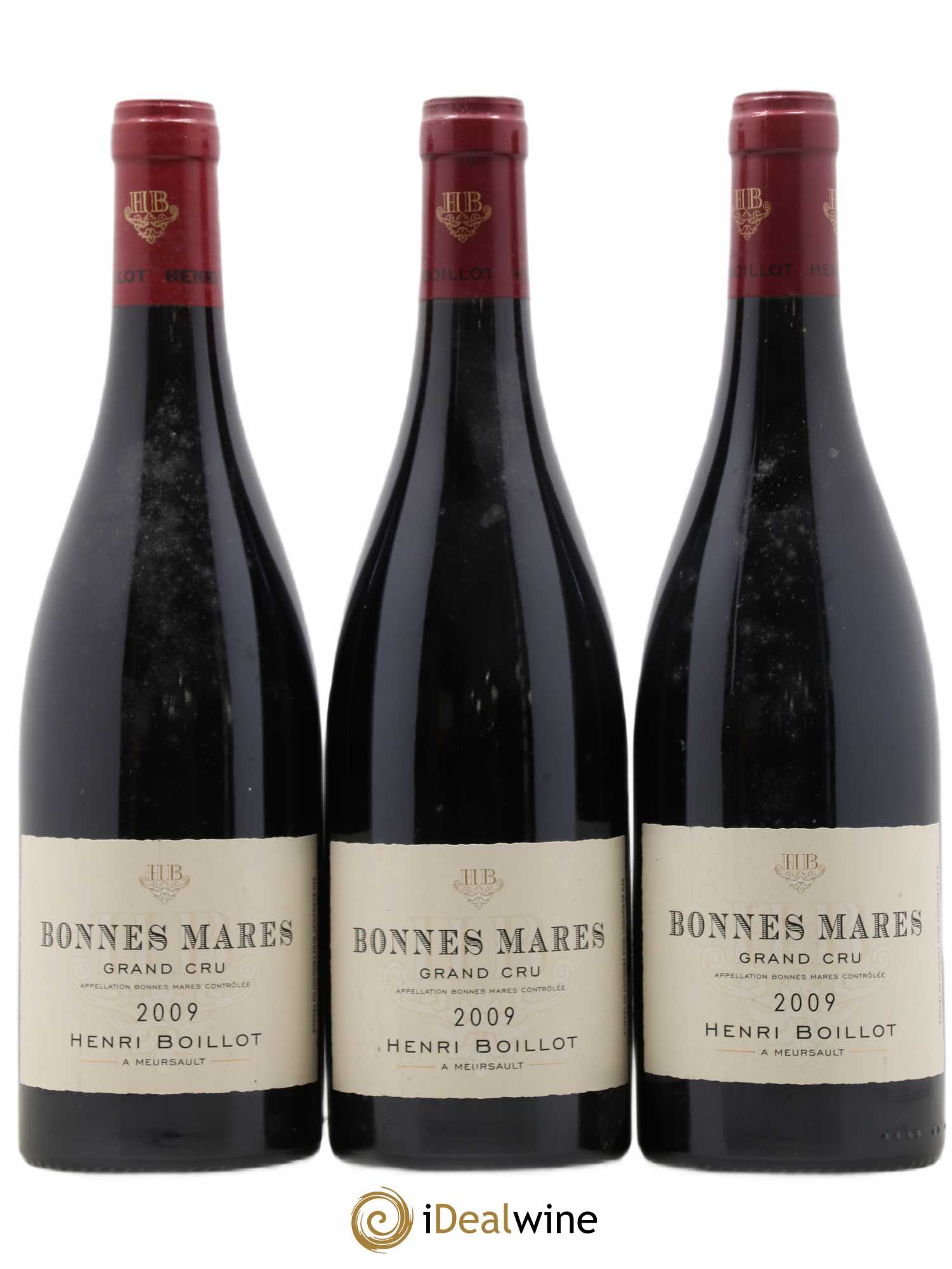 Bonnes-Mares Grand Cru Henri Boillot (Domaine) 2009 - Lot de 3 bouteilles - 0