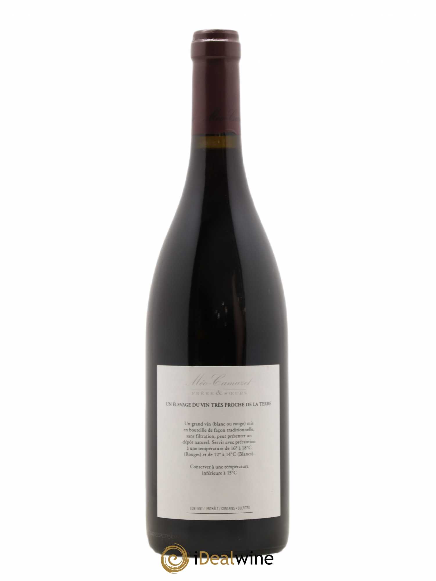 Chambolle-Musigny 1er Cru Les Feusselottes Méo-Camuzet (Frère & Soeurs) 2012 - Lot de 1 bouteille - 1