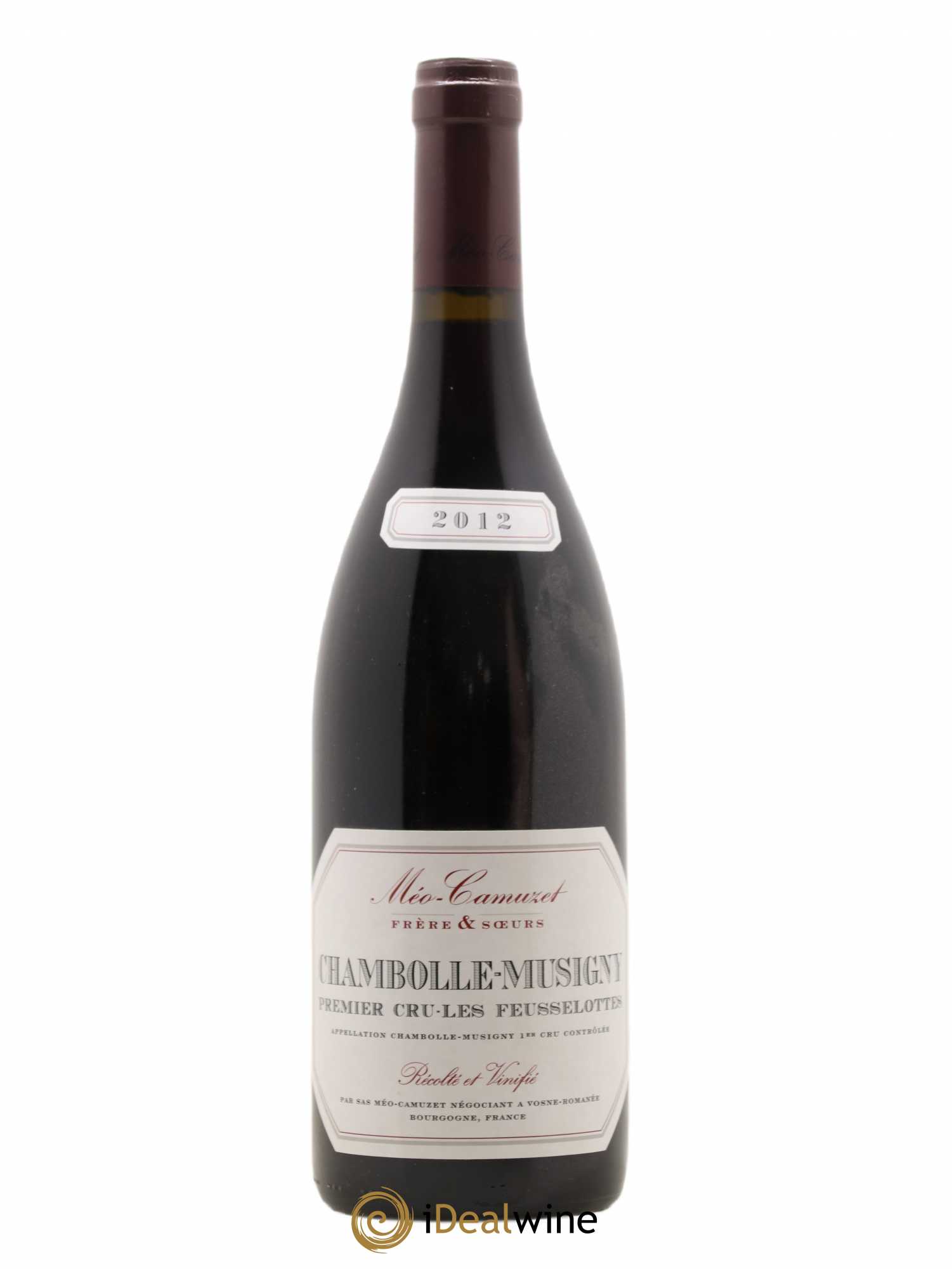 Chambolle-Musigny 1er Cru Les Feusselottes Méo-Camuzet (Frère & Soeurs) 2012 - Lot de 1 bouteille - 0