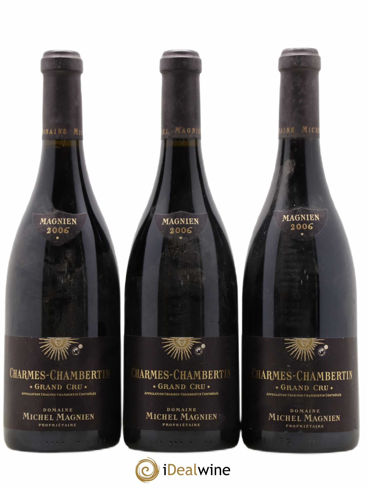 Charmes-Chambertin Grand Cru Michel Magnien 2006 - Lot de 3 bouteilles - 0