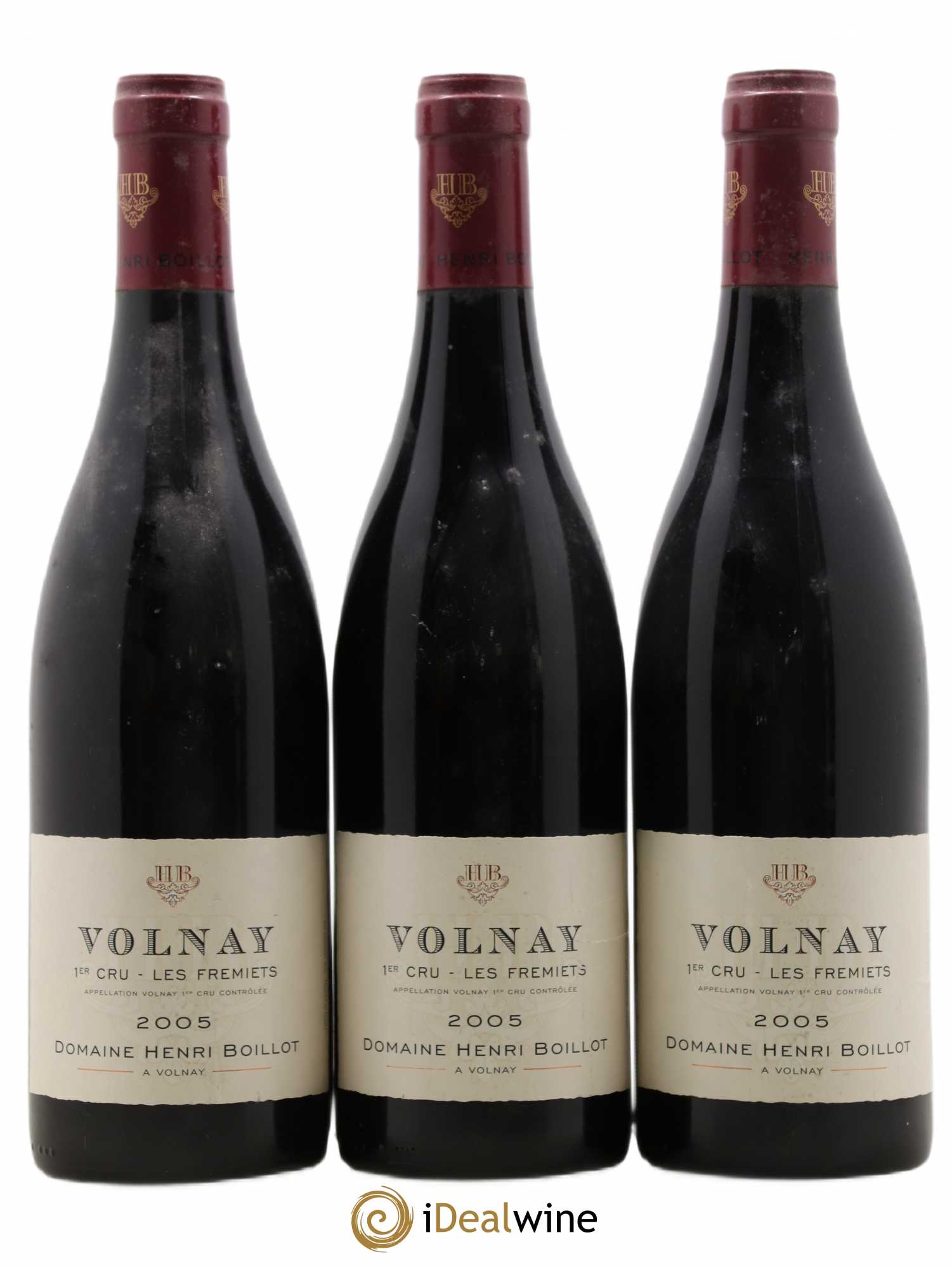 Volnay 1er Cru Les Fremiets Henri Boillot (Domaine) 2005 - Lot de 3 bouteilles - 0