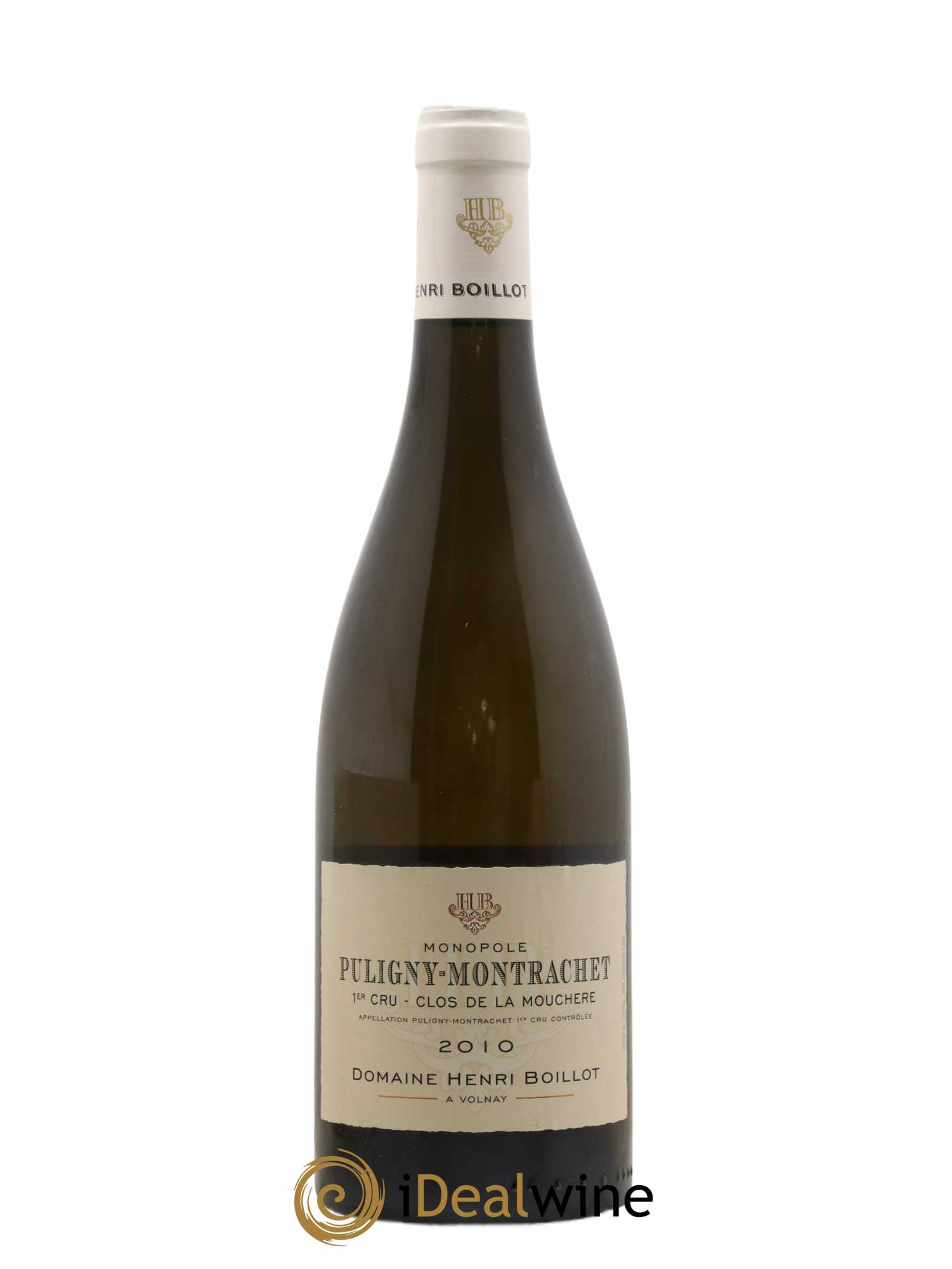 Puligny-Montrachet 1er Cru Clos de la Mouchère Henri Boillot (Domaine) 2010 - Lot de 1 bouteille - 0