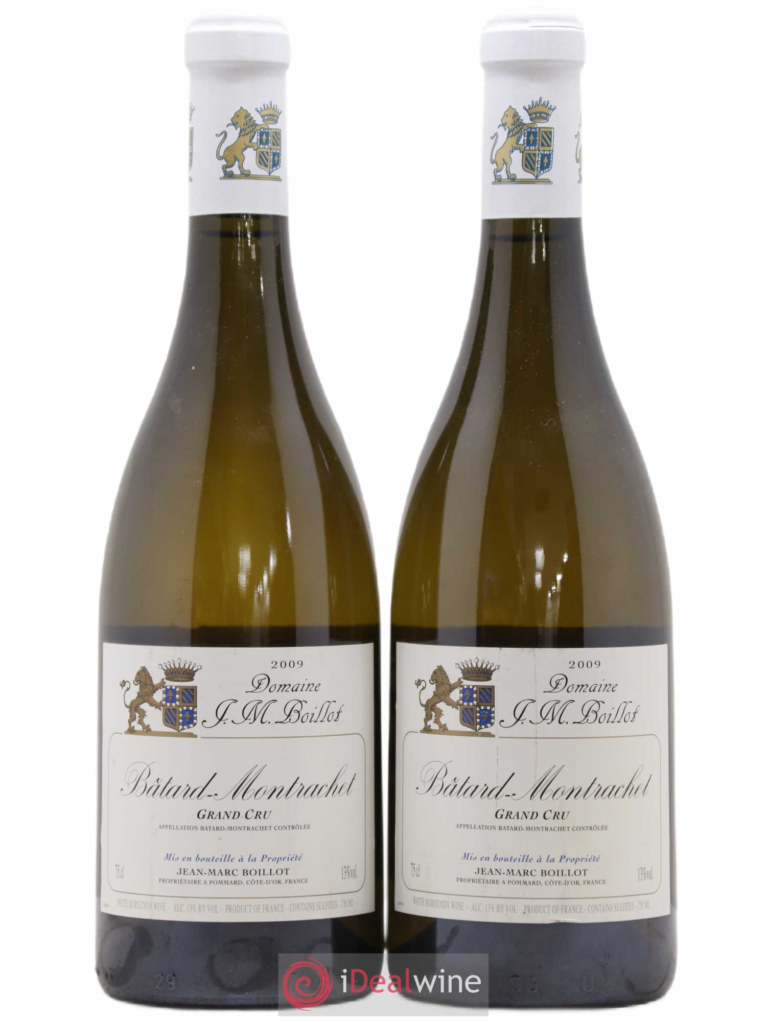 Bâtard-Montrachet Grand Cru Jean-Marc Boillot 2009 - Lot de 2 bouteilles - 0