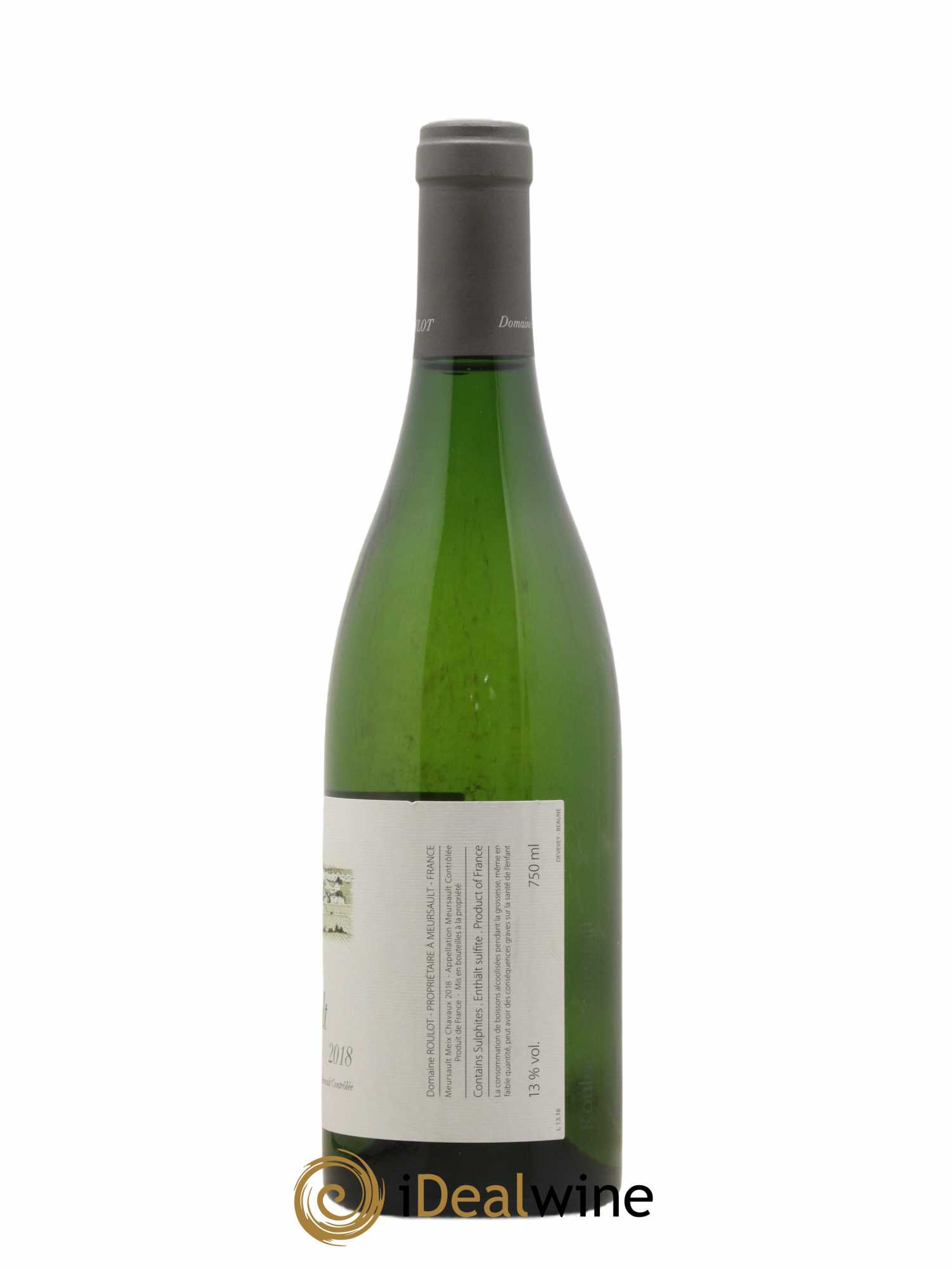 Meursault Les Meix Chavaux Denys Brunel Roulot (Domaine) 2018 - Lot de 1 bouteille - 1