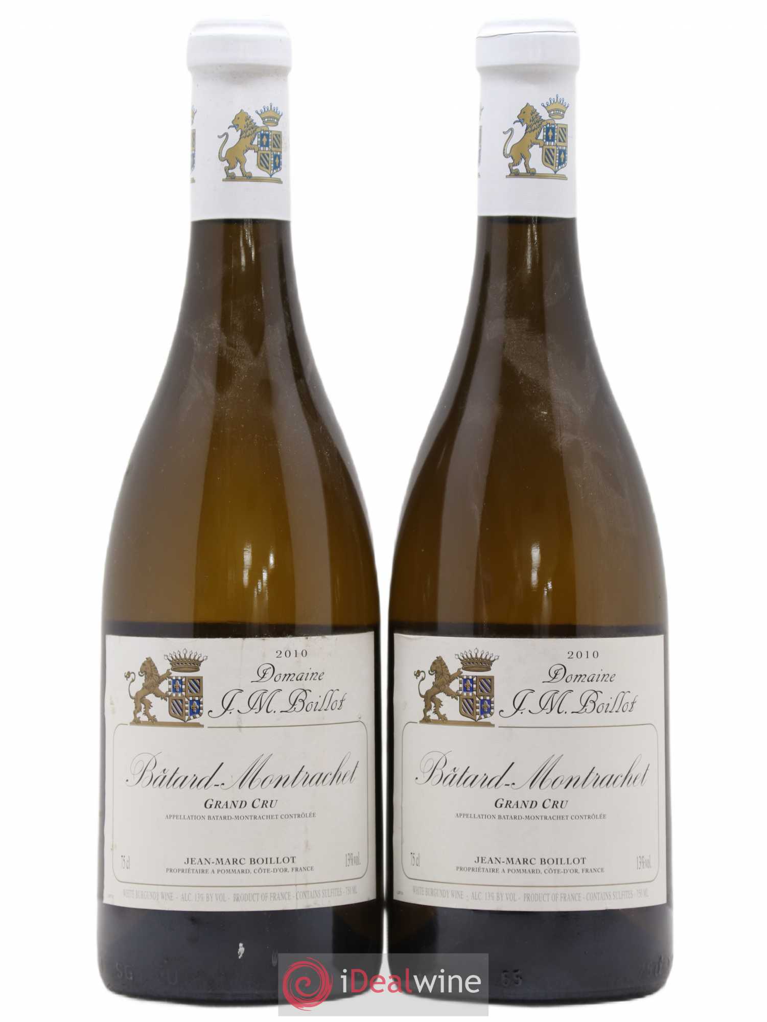 Bâtard-Montrachet Grand Cru Jean-Marc Boillot 2010 - Lot de 2 bouteilles - 0
