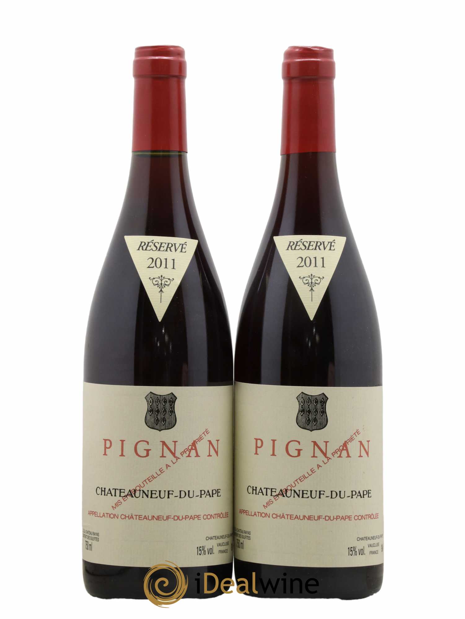Châteauneuf-du-Pape Pignan Emmanuel Reynaud 2011 - Lot de 2 bouteilles - 0