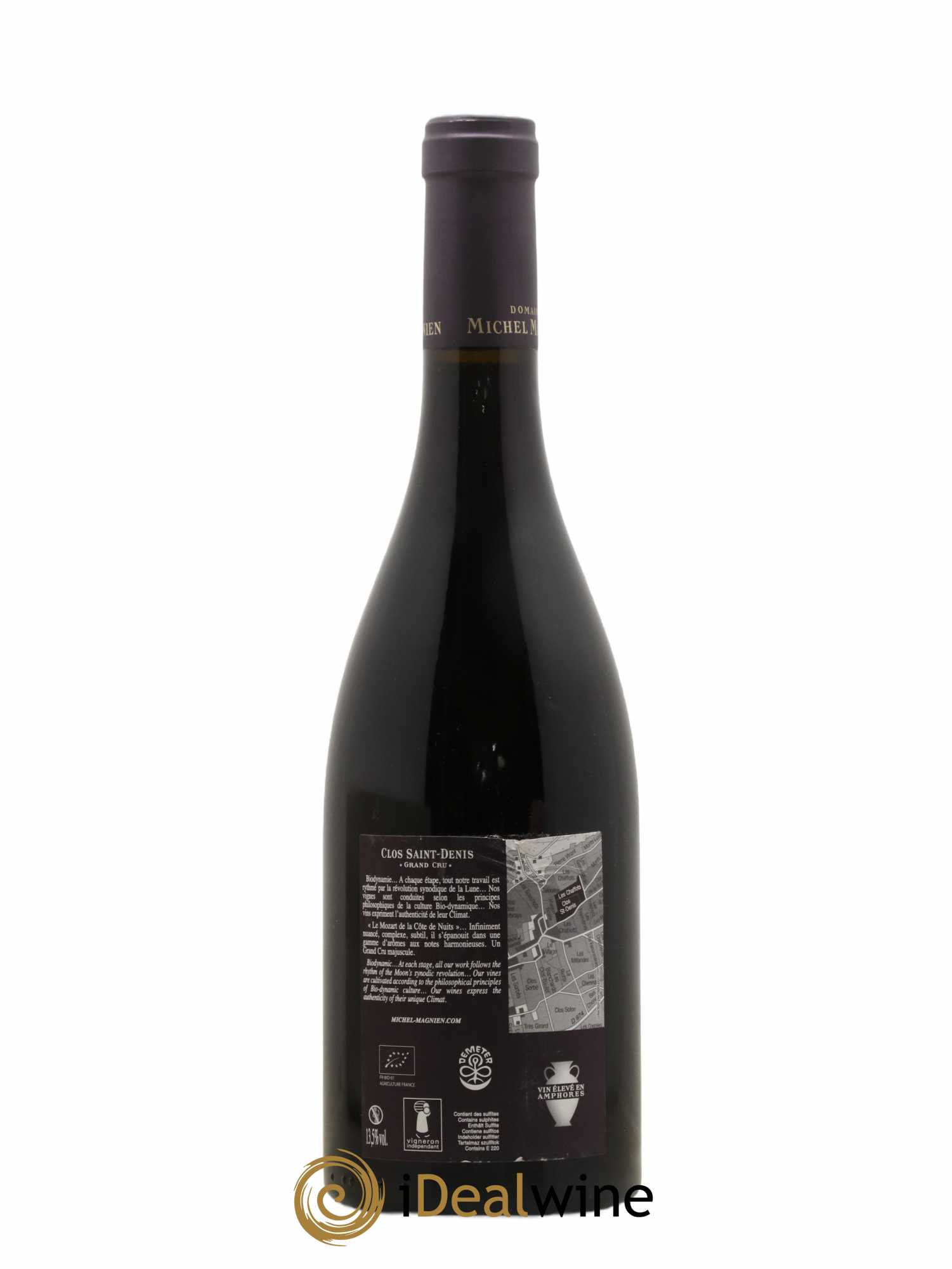 Clos Saint-Denis Grand Cru Michel Magnien 2017 - Lot de 1 bouteille - 1