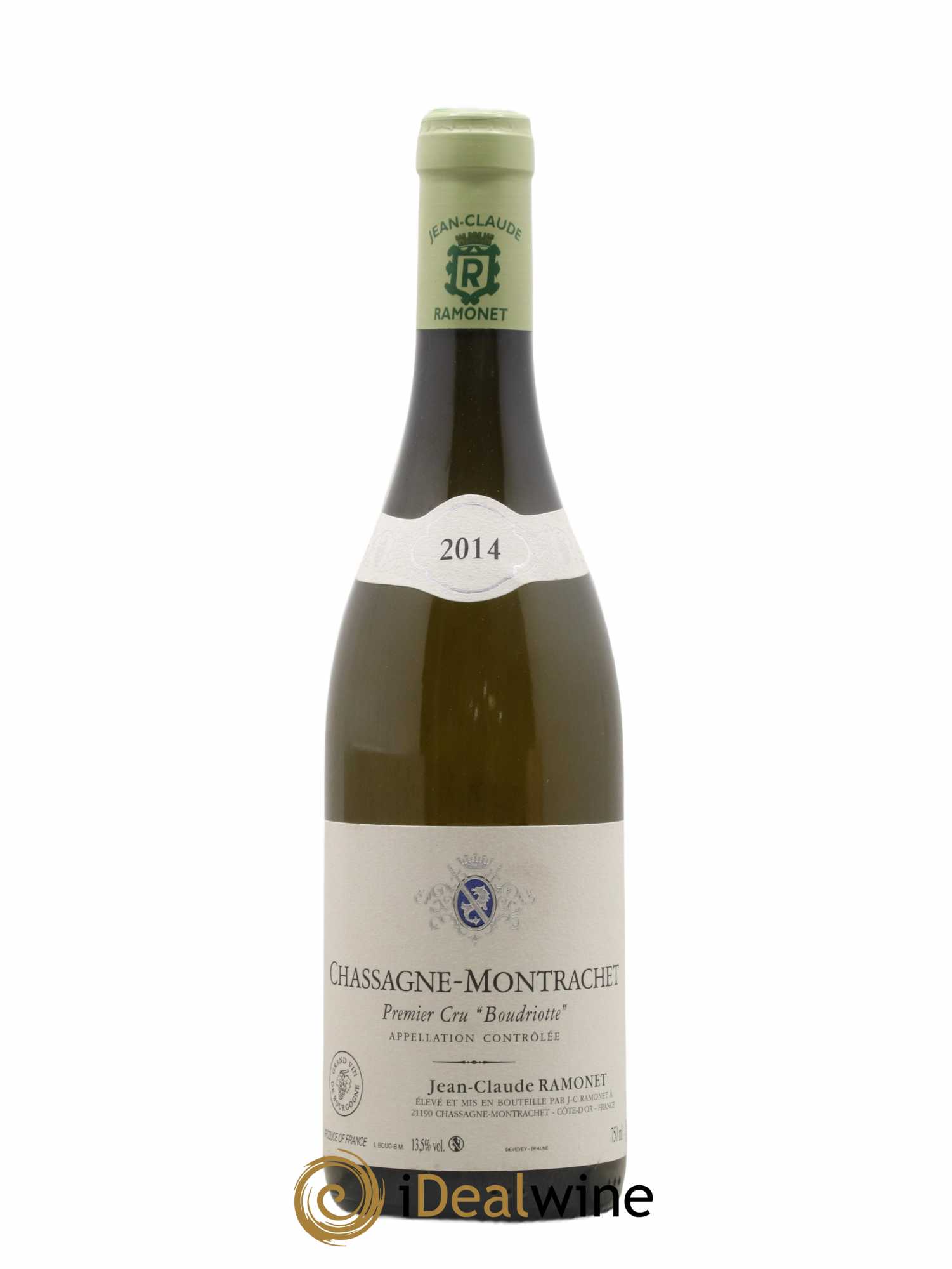 Chassagne-Montrachet 1er Cru Boudriotte Ramonet (Domaine) 2014 - Lot de 1 bouteille - 0