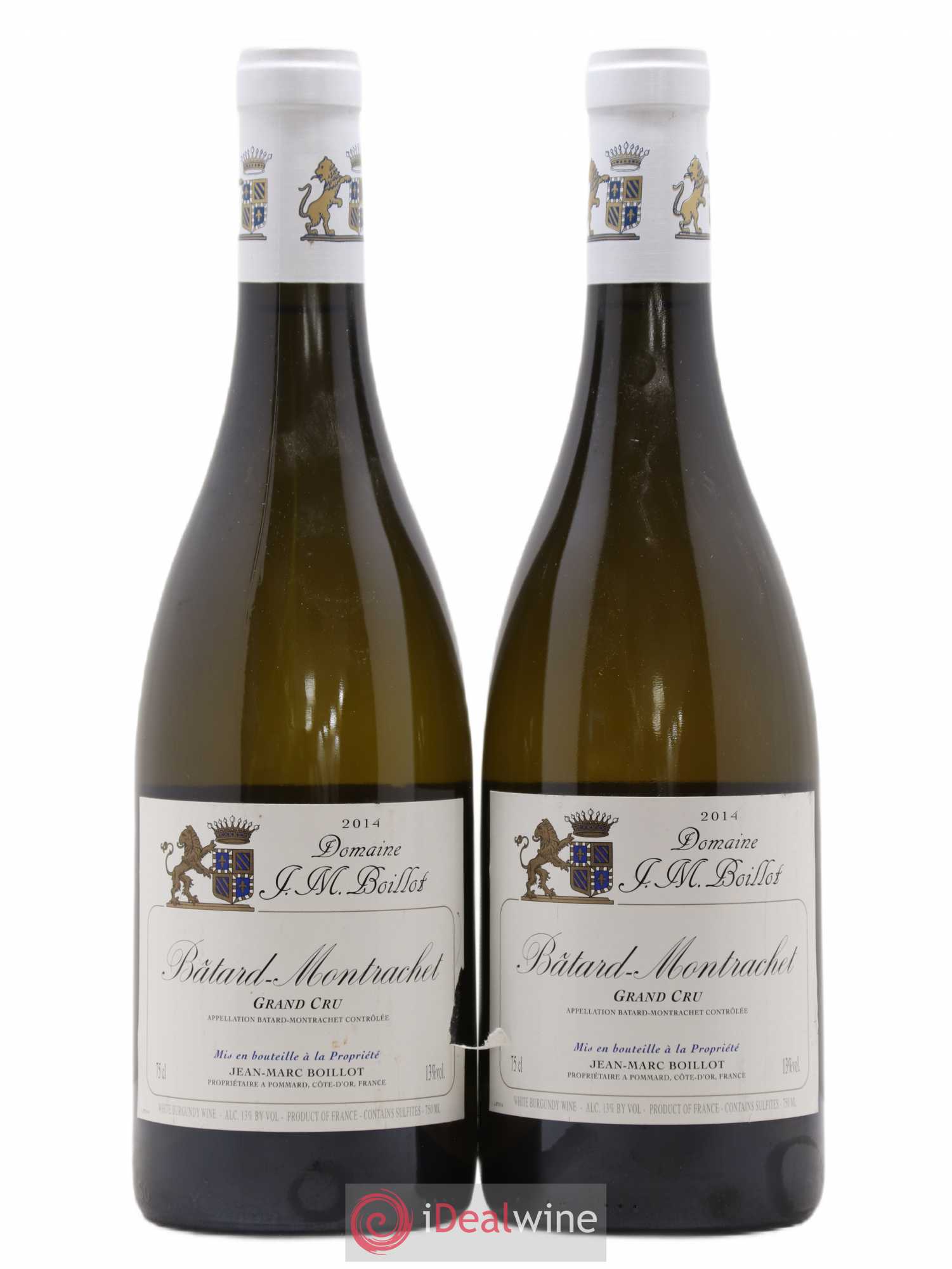 Bâtard-Montrachet Grand Cru Jean-Marc Boillot 2014 - Lot de 2 bouteilles - 0