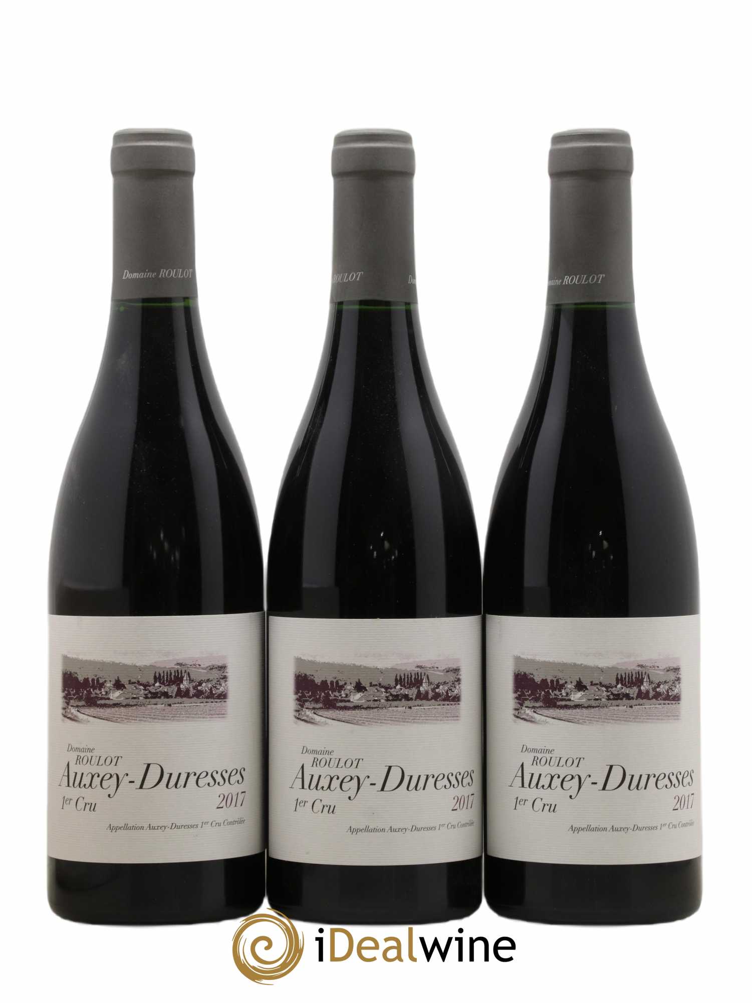 Auxey-Duresses 1er Cru Roulot (Domaine) 2017 - Lot de 3 bouteilles - 0