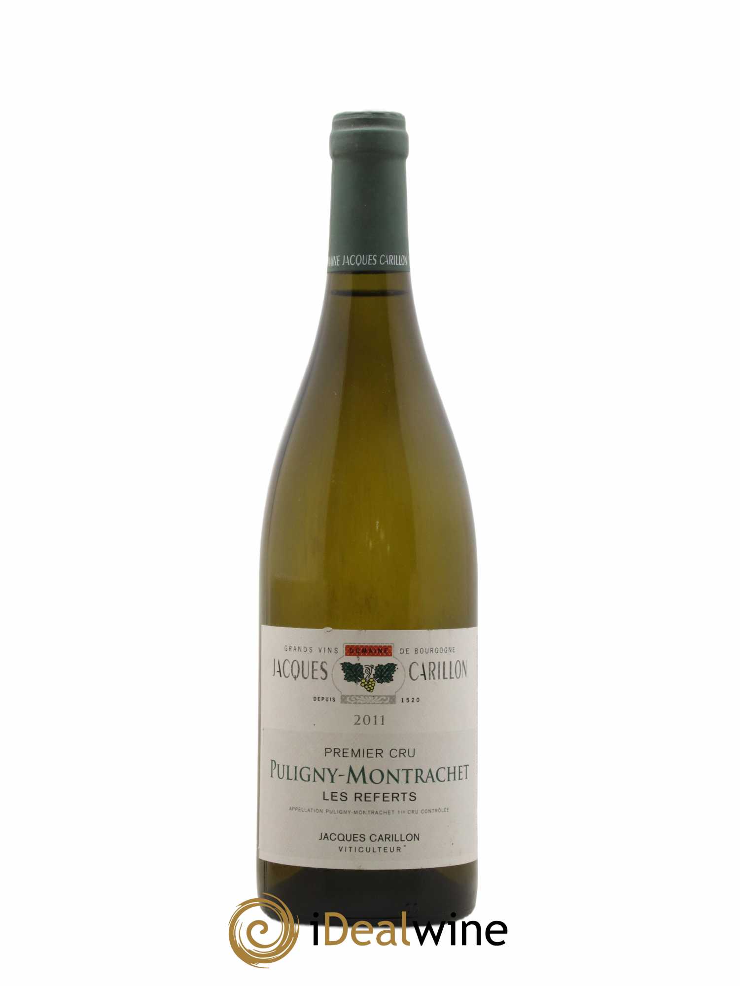 Puligny-Montrachet 1er Cru Les Referts Jacques Carillon (Domaine) 2011 - Lot de 1 bouteille - 0