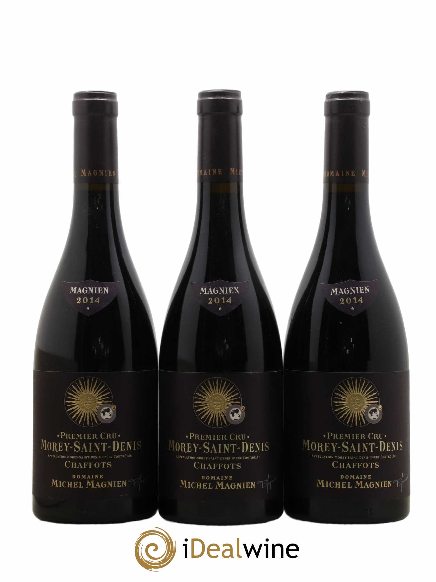 Morey-Saint-Denis 1er Cru Les Chaffots Michel Magnien 2014 - Lot de 3 bouteilles - 0