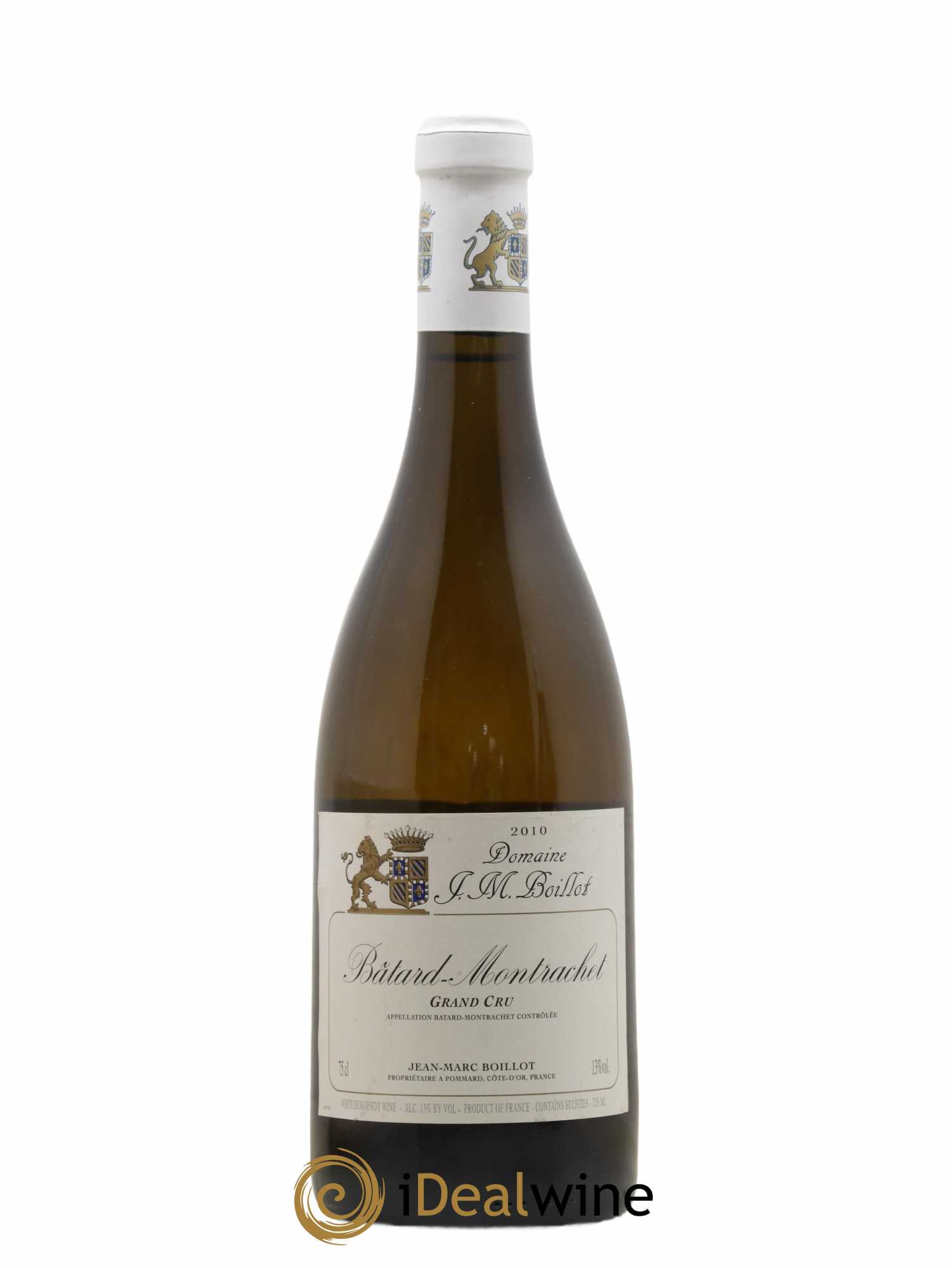 Bâtard-Montrachet Grand Cru Jean-Marc Boillot 2010 - Lot de 1 bouteille - 0