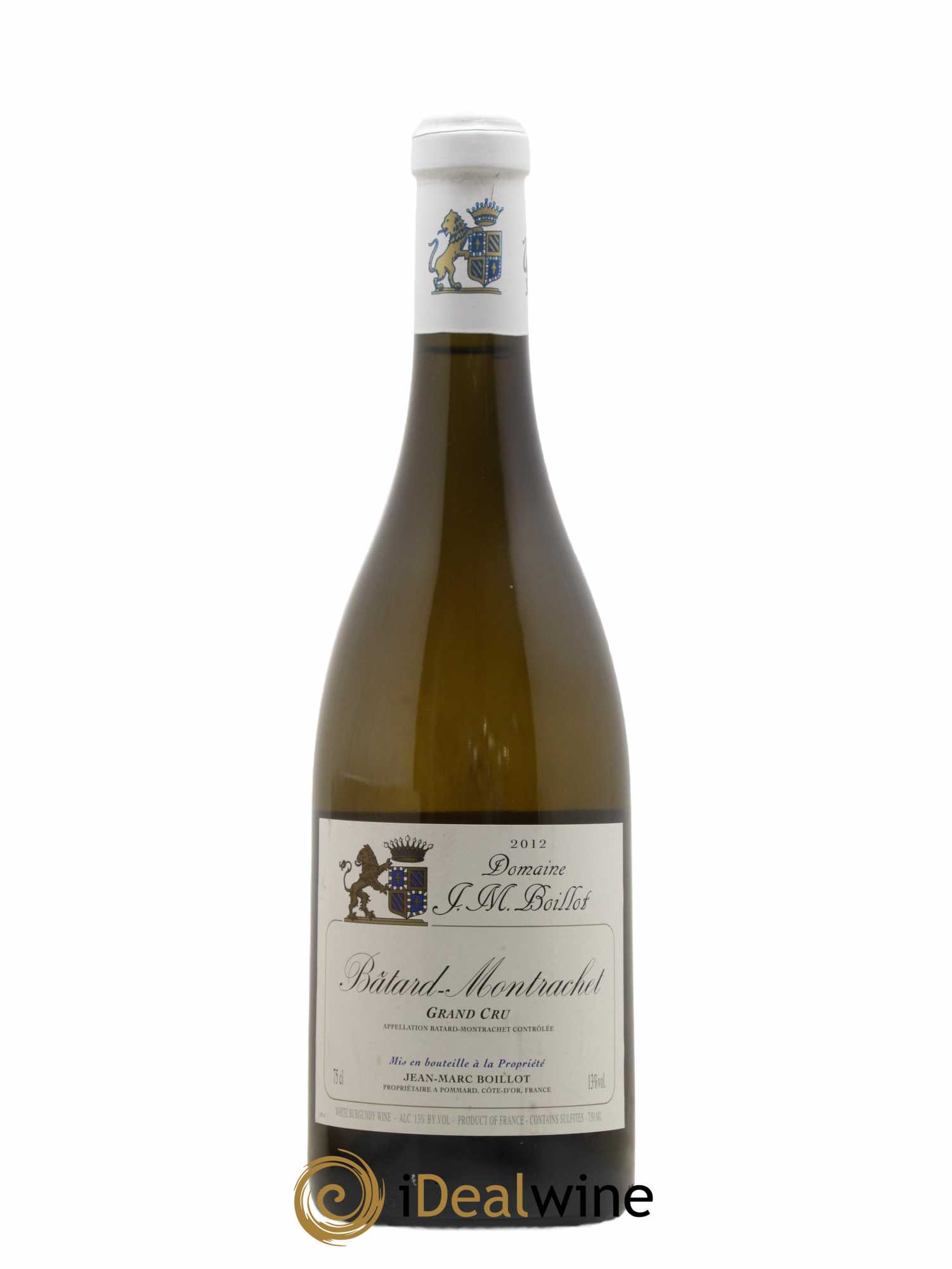 Bâtard-Montrachet Grand Cru Jean-Marc Boillot 2012 - Lot de 1 bouteille - 0