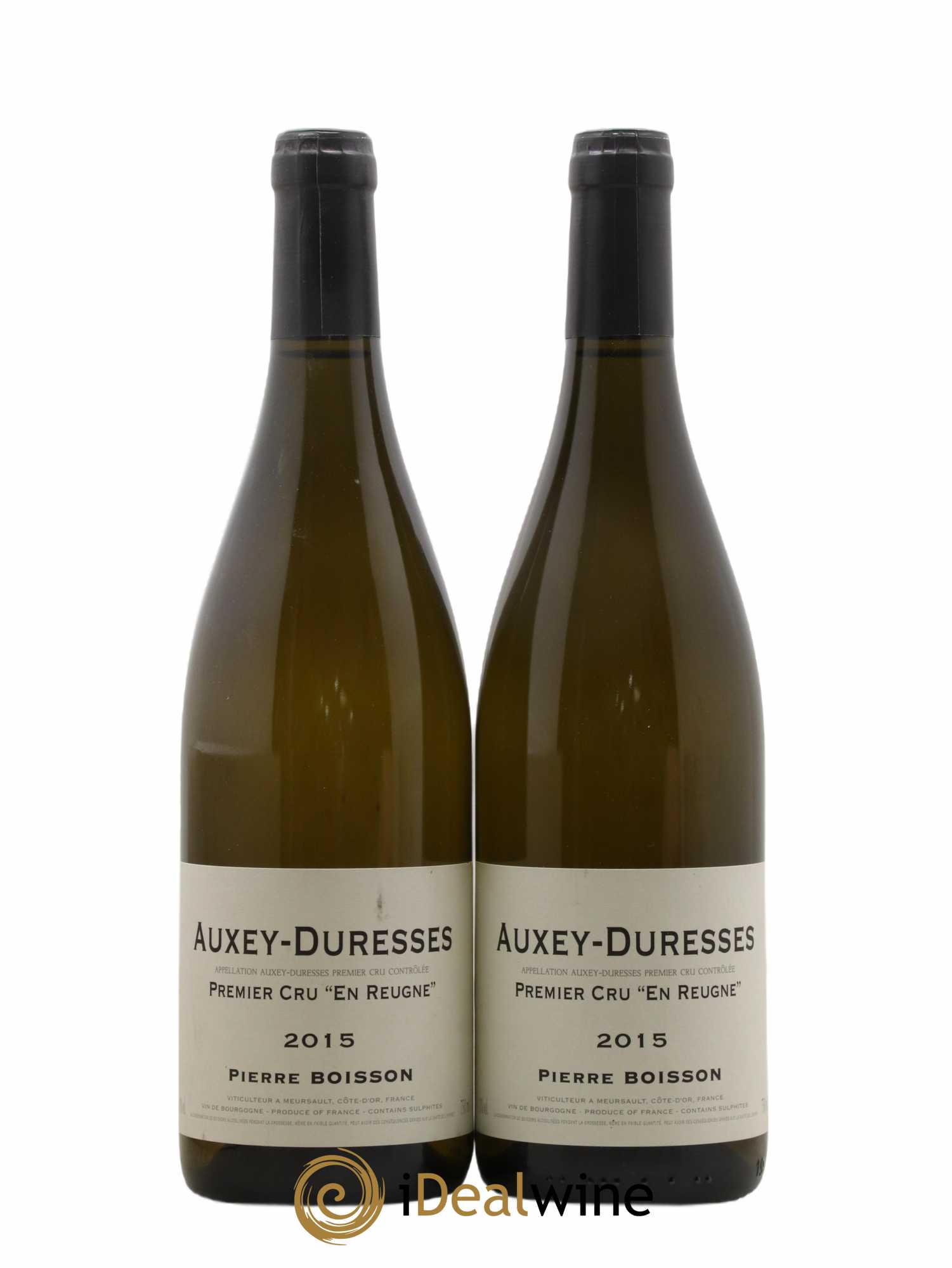 Auxey-Duresses 1er Cru En Reugne Pierre Boisson (Domaine) 2015 - Lot de 2 bouteilles - 0