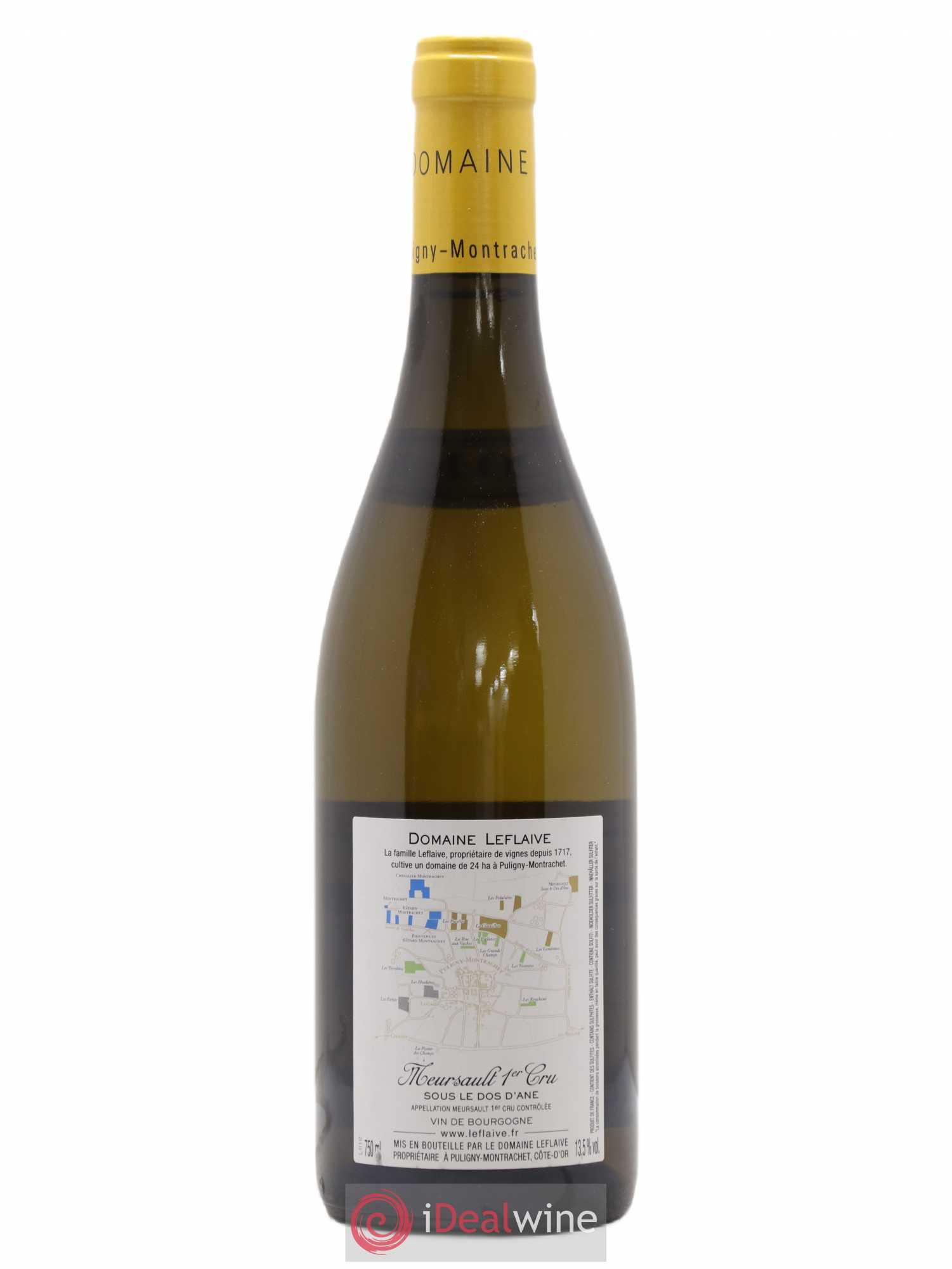 Meursault 1er Cru Sous le Dos d'Ane Leflaive (Domaine) 2017 - Lot de 1 bouteille - 1