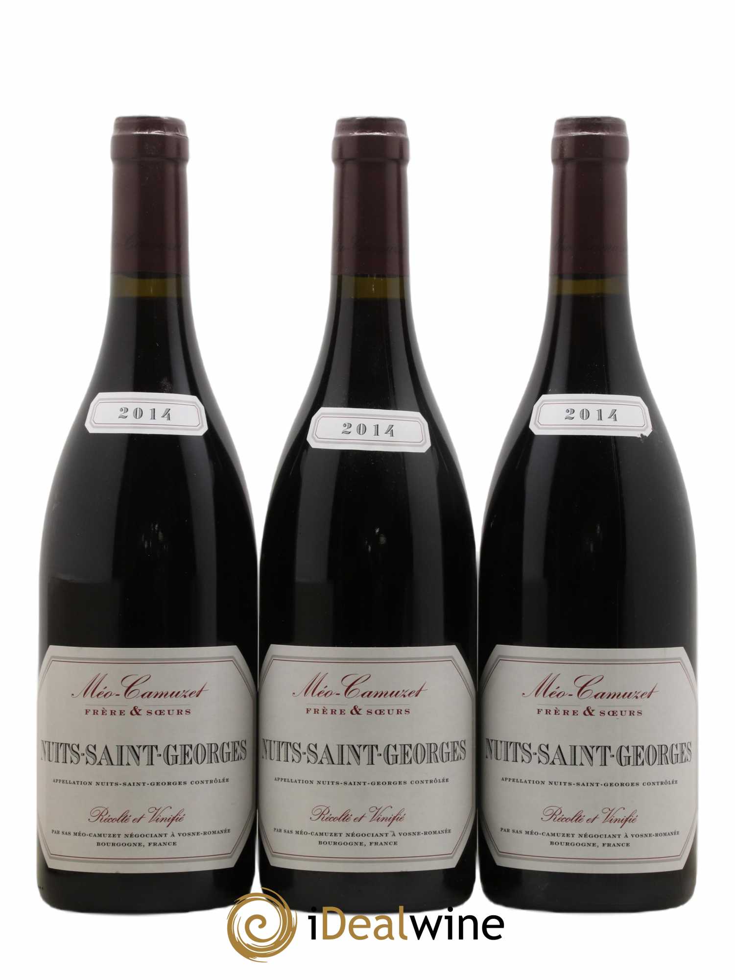Nuits-Saint-Georges Méo-Camuzet (Frère & Soeurs) 2014 - Lot de 3 bouteilles - 0