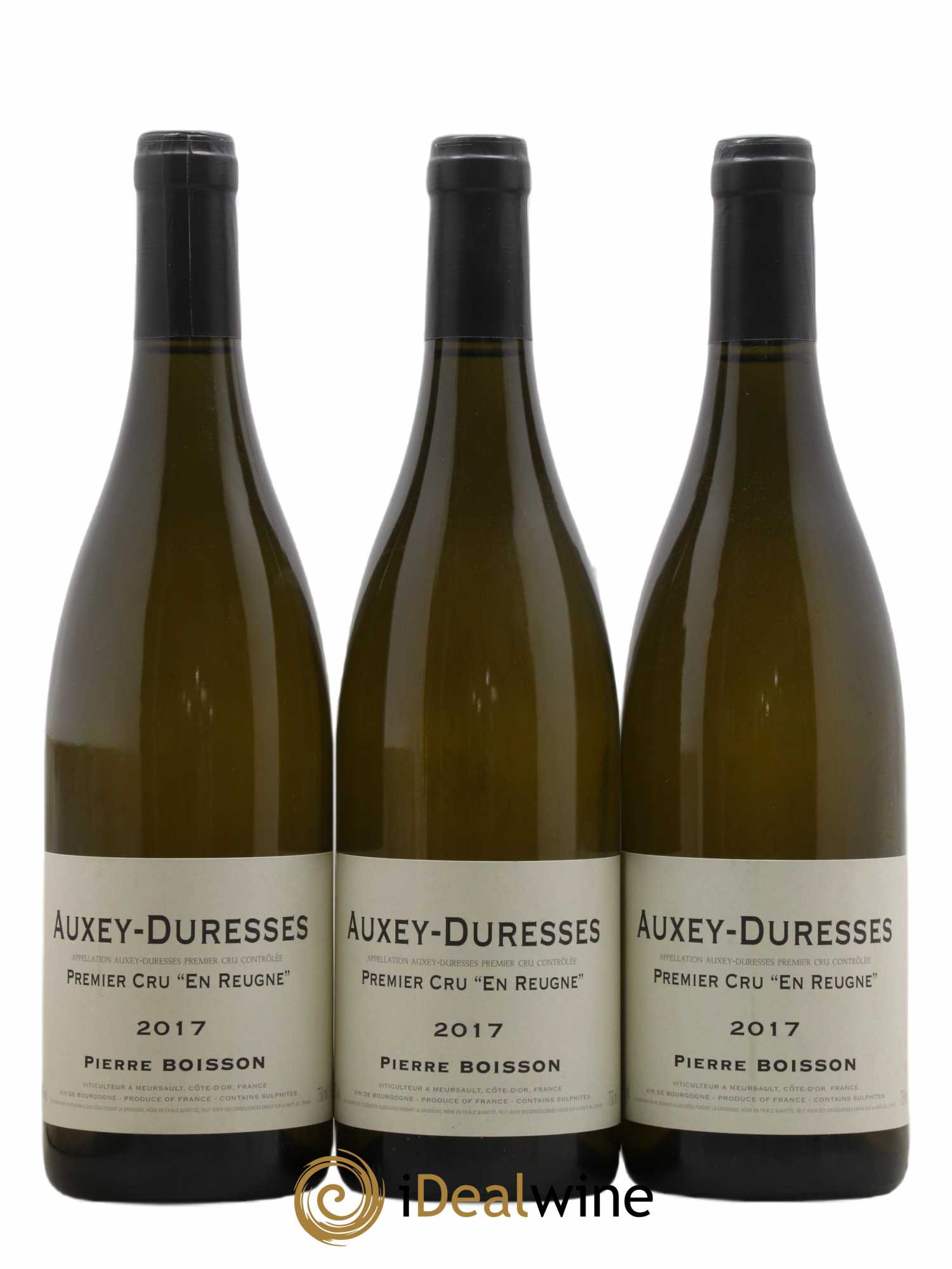 Auxey-Duresses 1er Cru En Reugne Pierre Boisson (Domaine) 2017 - Lot de 3 bouteilles - 0