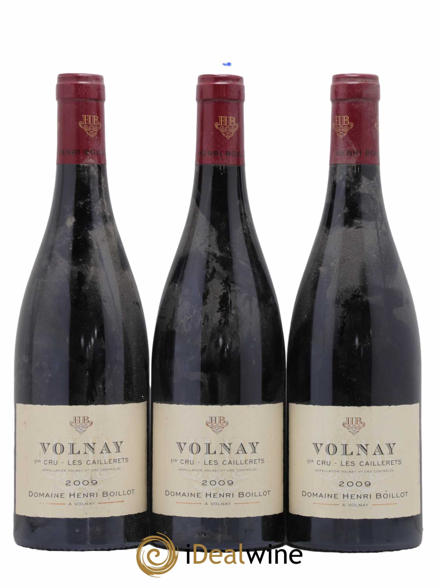 Volnay 1er Cru Les Caillerets Henri Boillot (Domaine) 2009 - Lot de 3 bouteilles - 0