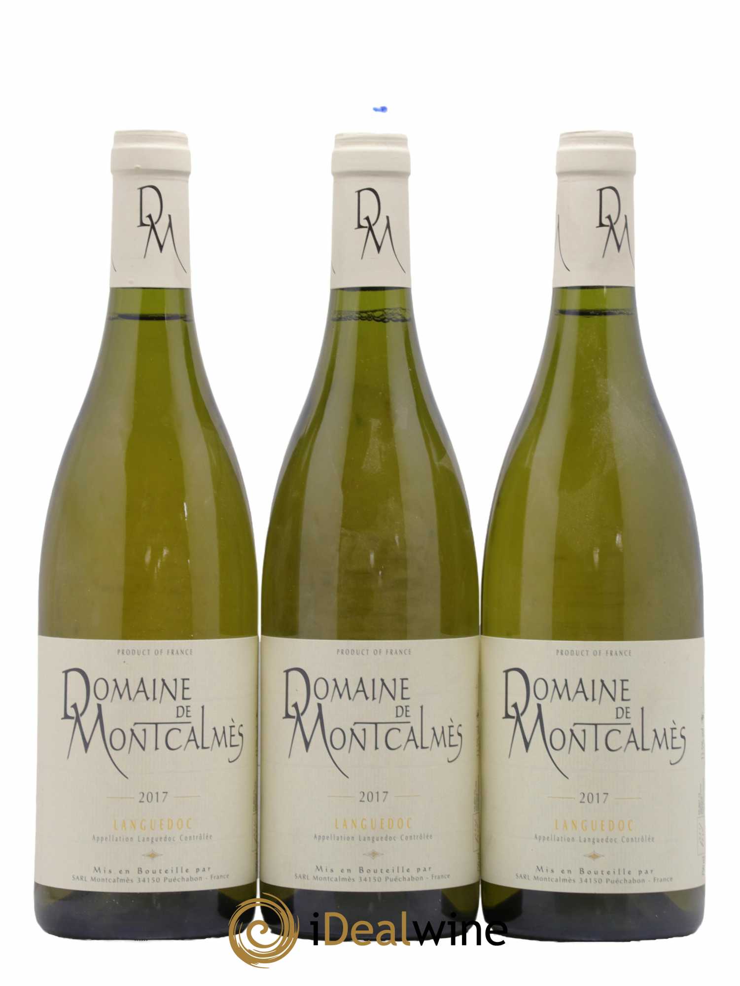 Languedoc Domaine de Montcalmès Frédéric Pourtalié 2017 - Lot de 3 bouteilles - 0